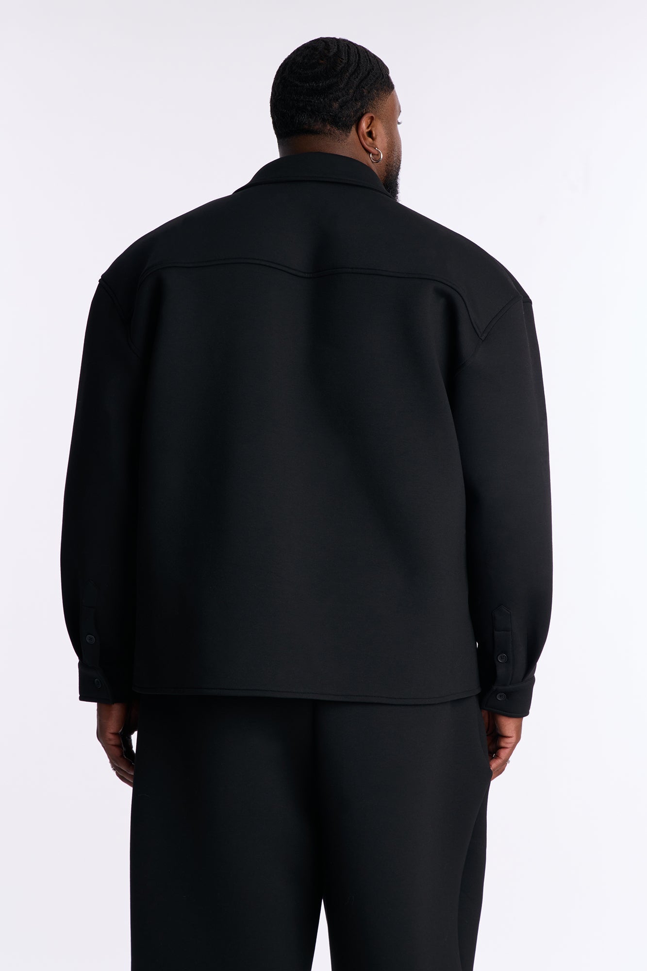 Relaxed Arclight Interlock Shirt - Black Fashion Nova
