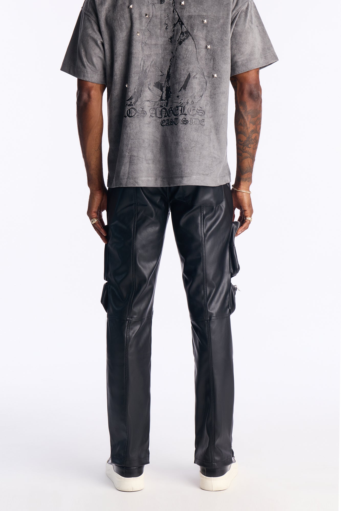 Skinny Black Out Multi Pocket Hardware Pant - Black Fashion Nova