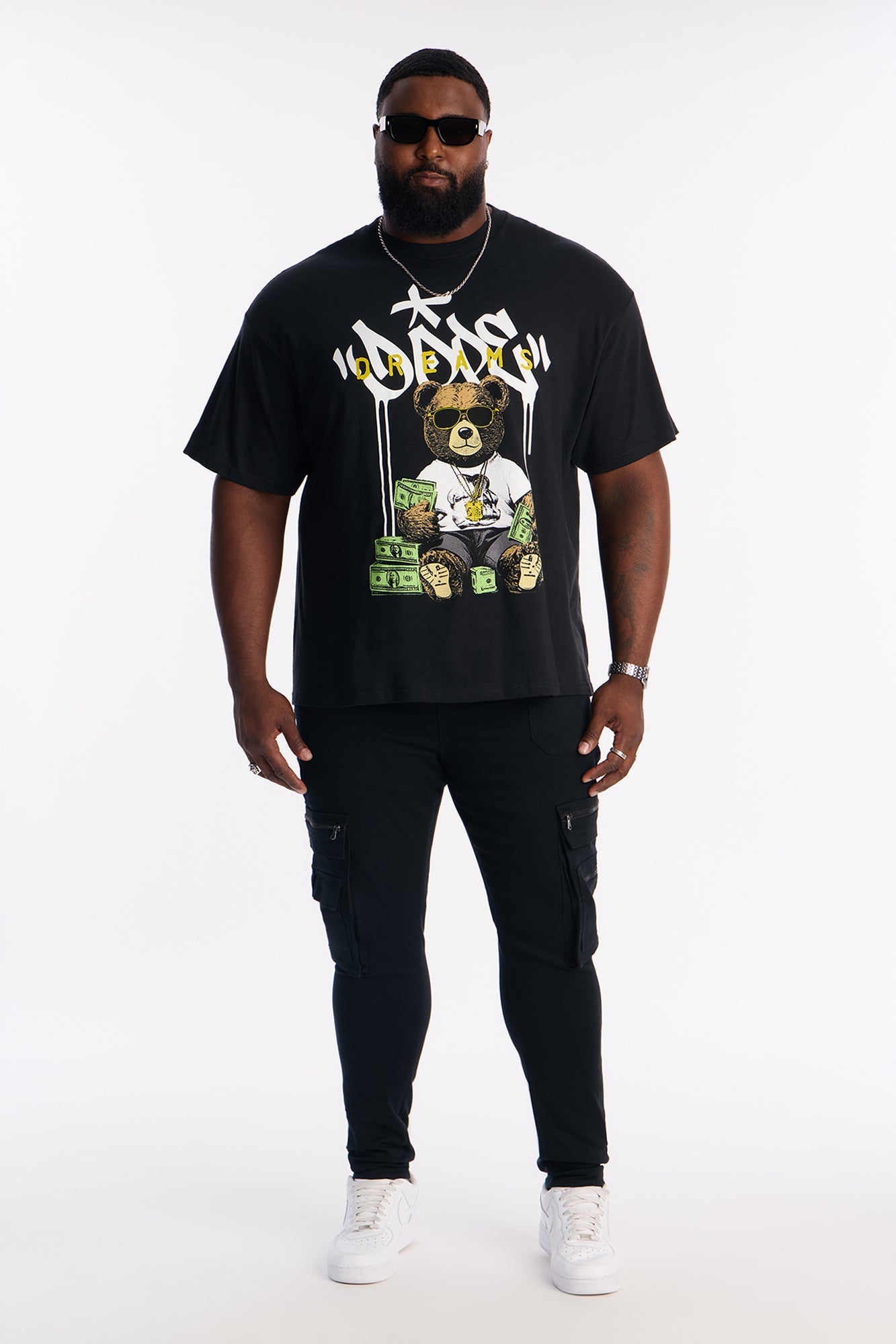Dope Dreams Only Short Sleeve Tee - Black Fashion Nova