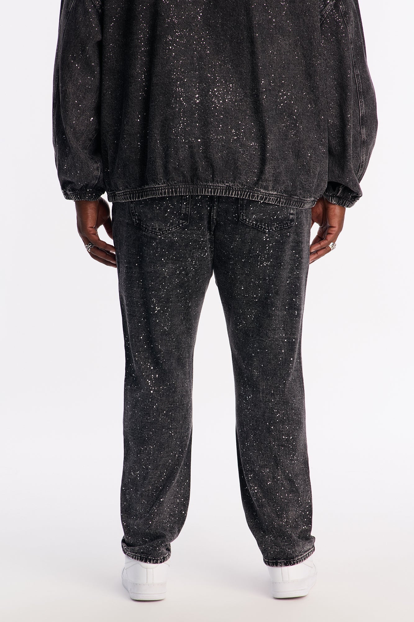 Slim Shimmering Nights Jean - Black Wash Fashion Nova