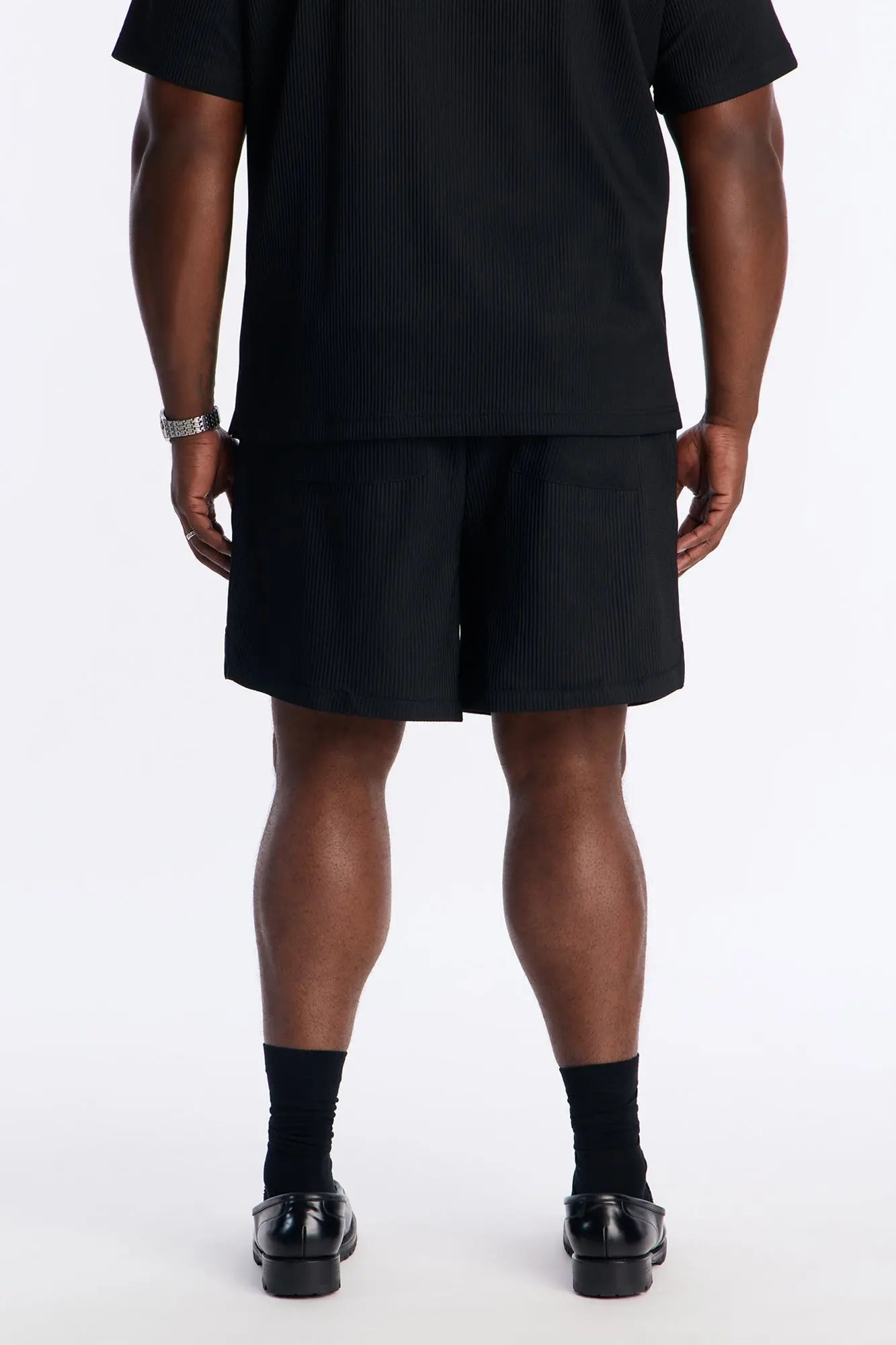 Show Up Basketball Short - Black Fashion Nova