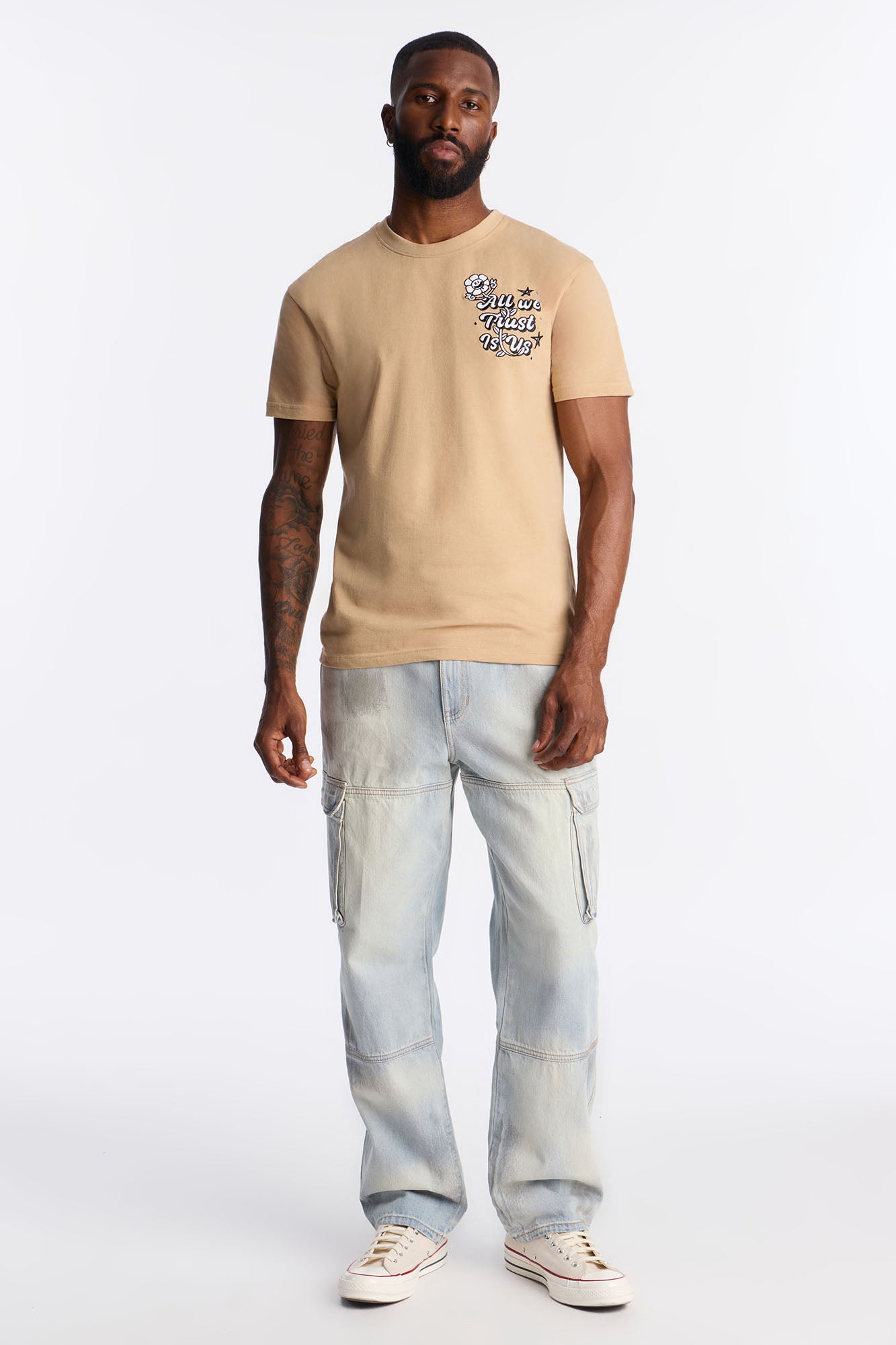Loyalty Runs Deep Short Sleeve Tee - Khaki Fashion Nova