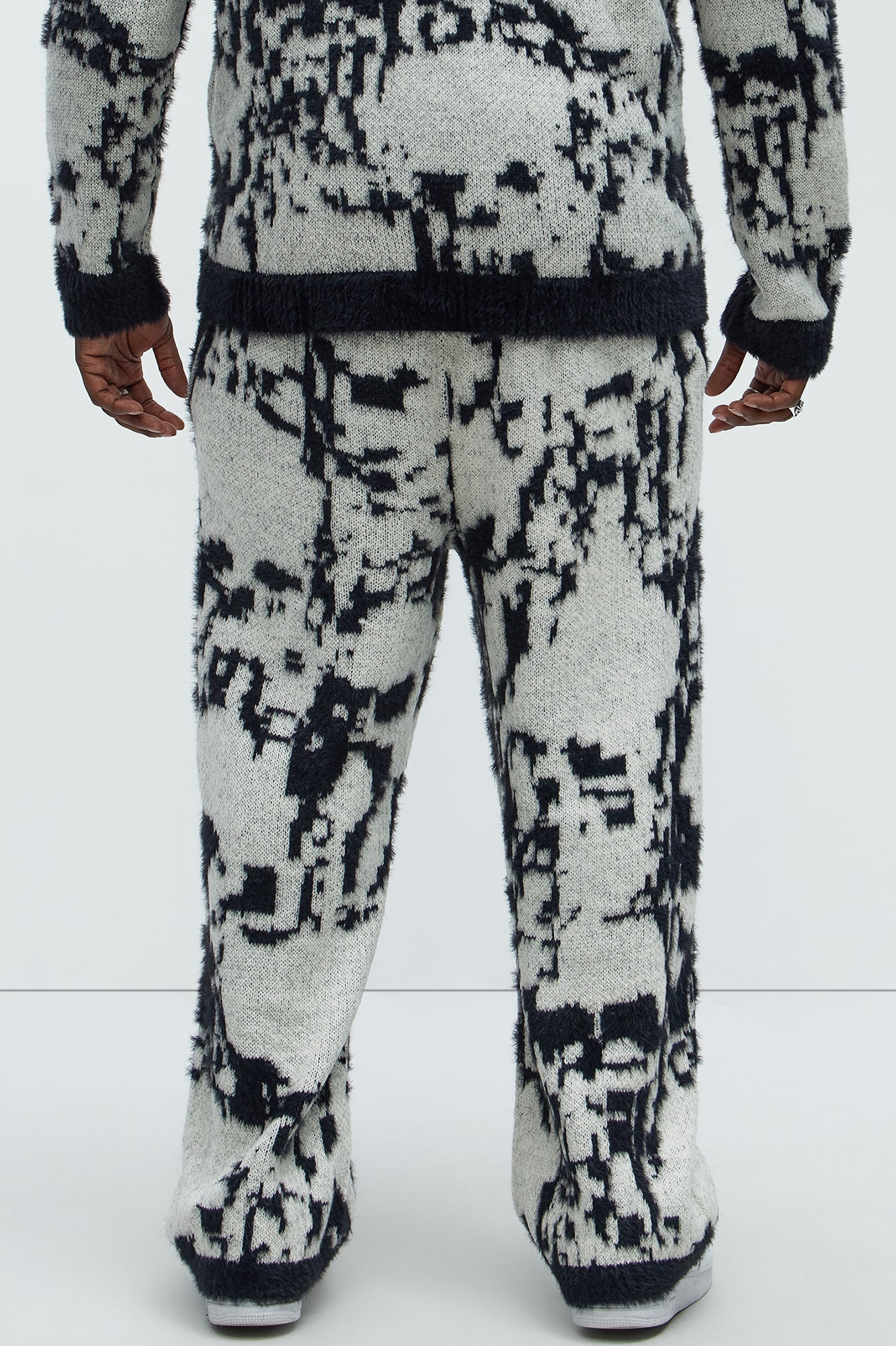 Sparrow Sweater Pants - Black Fashion Nova