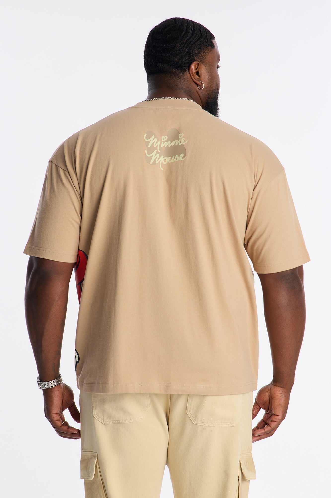 Disney Angry Minnie Premium Short Sleeve Tee - Brown Fashion Nova