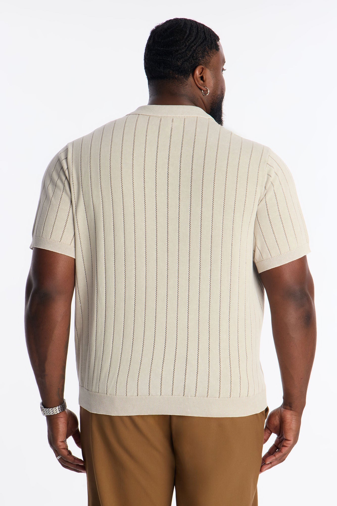 Meru Washed Polo - Tan Fashion Nova
