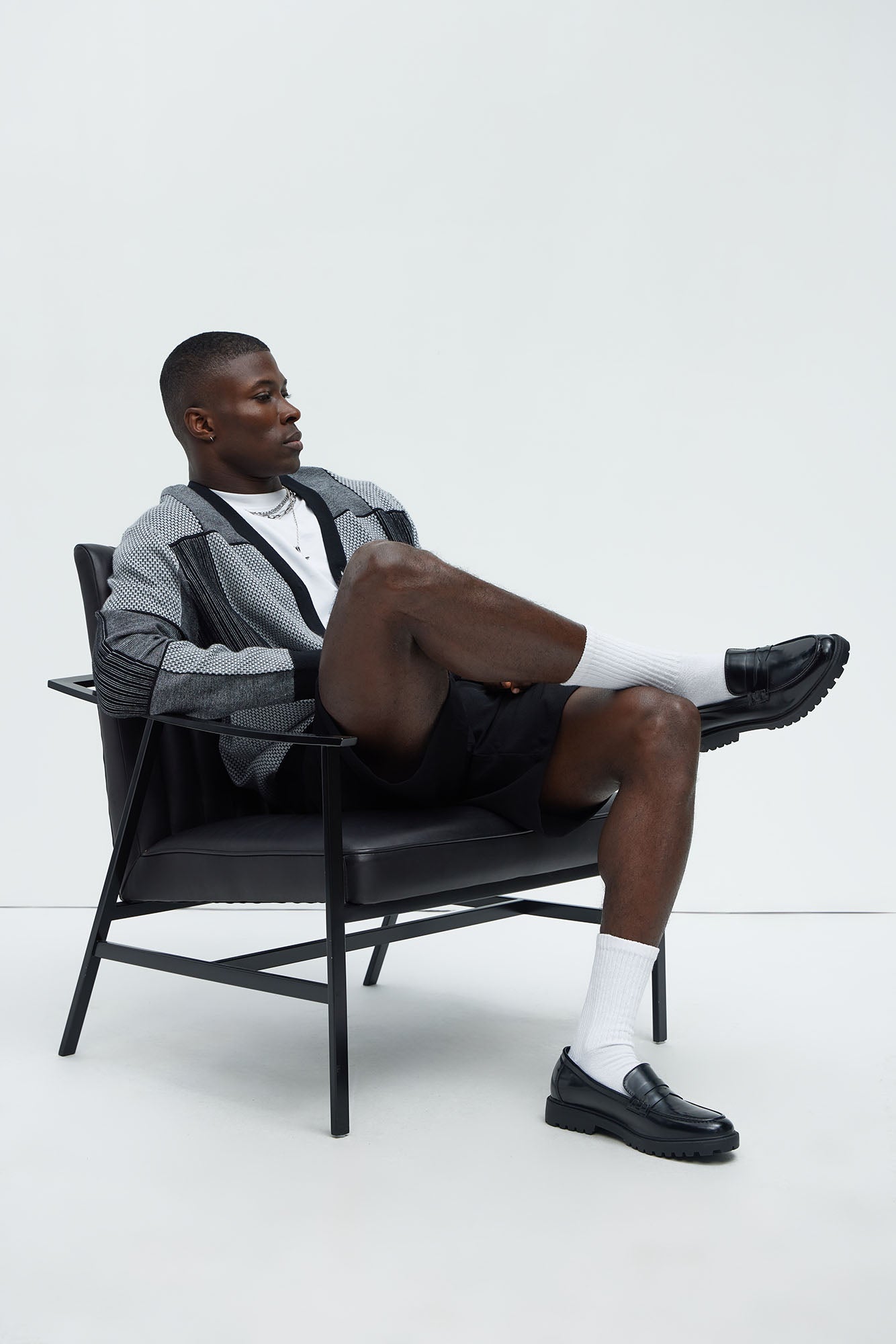 Nikola Chunky Loafer - Black Fashion Nova