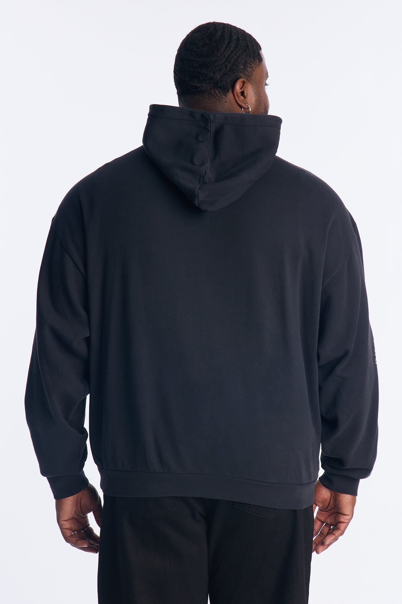 Tribal Hearts Rhinestone Hoodie - Black Fashion Nova