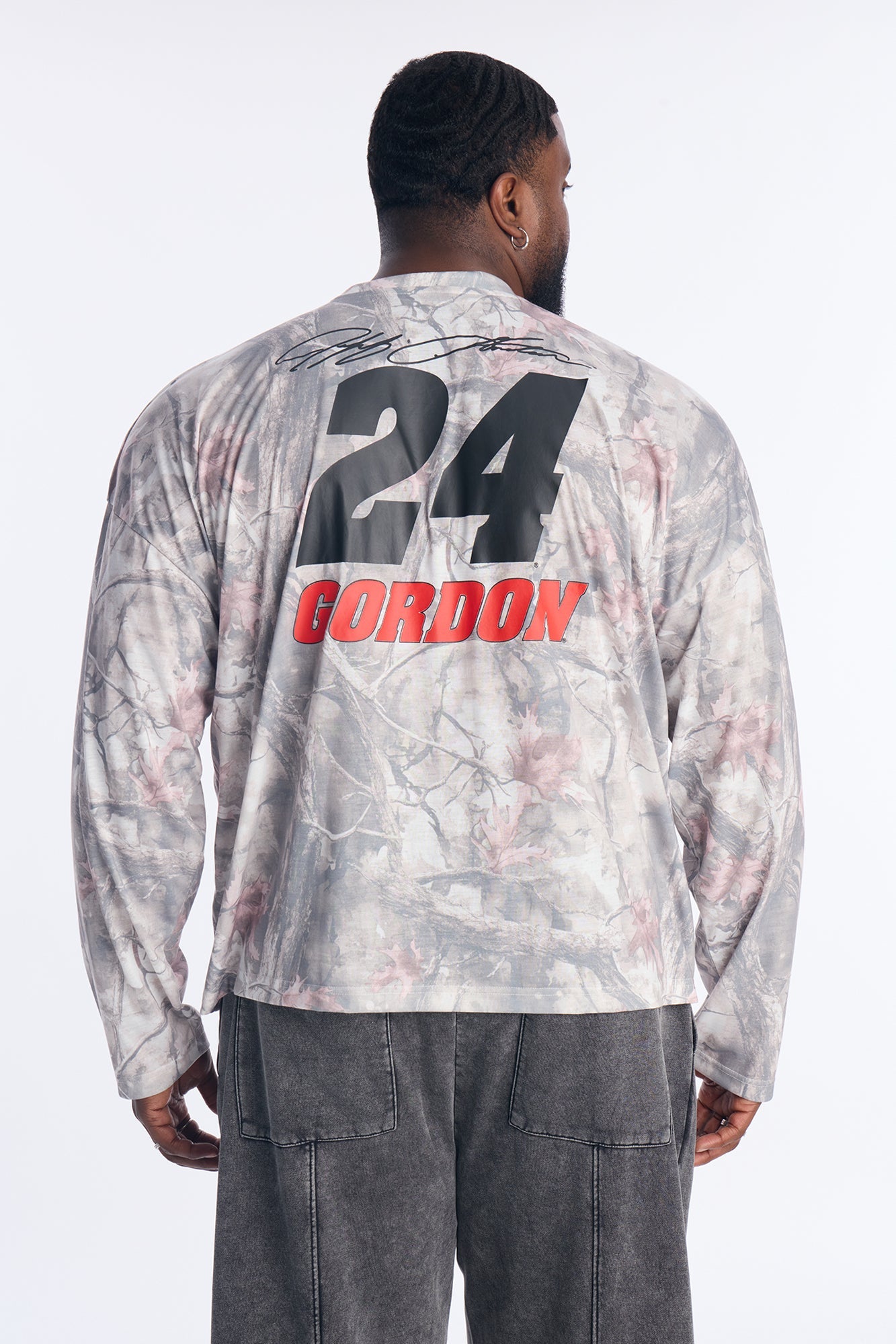 Jeff Gordon 24 Long Sleeve Tee - Camouflage Fashion Nova