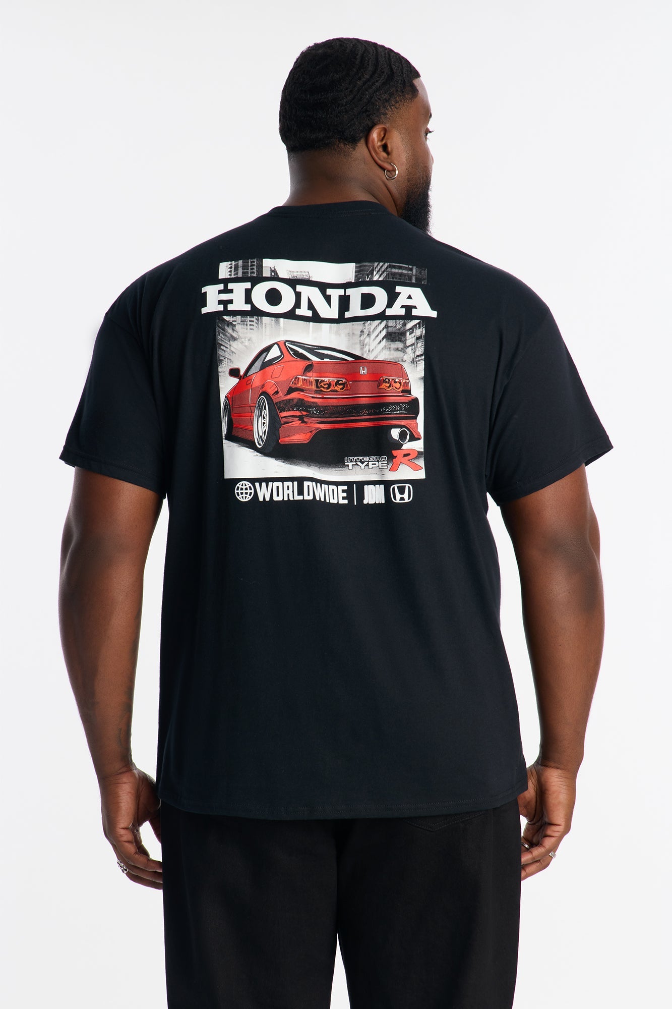 Honda Type R Short Sleeve Tee - Black Fashion Nova
