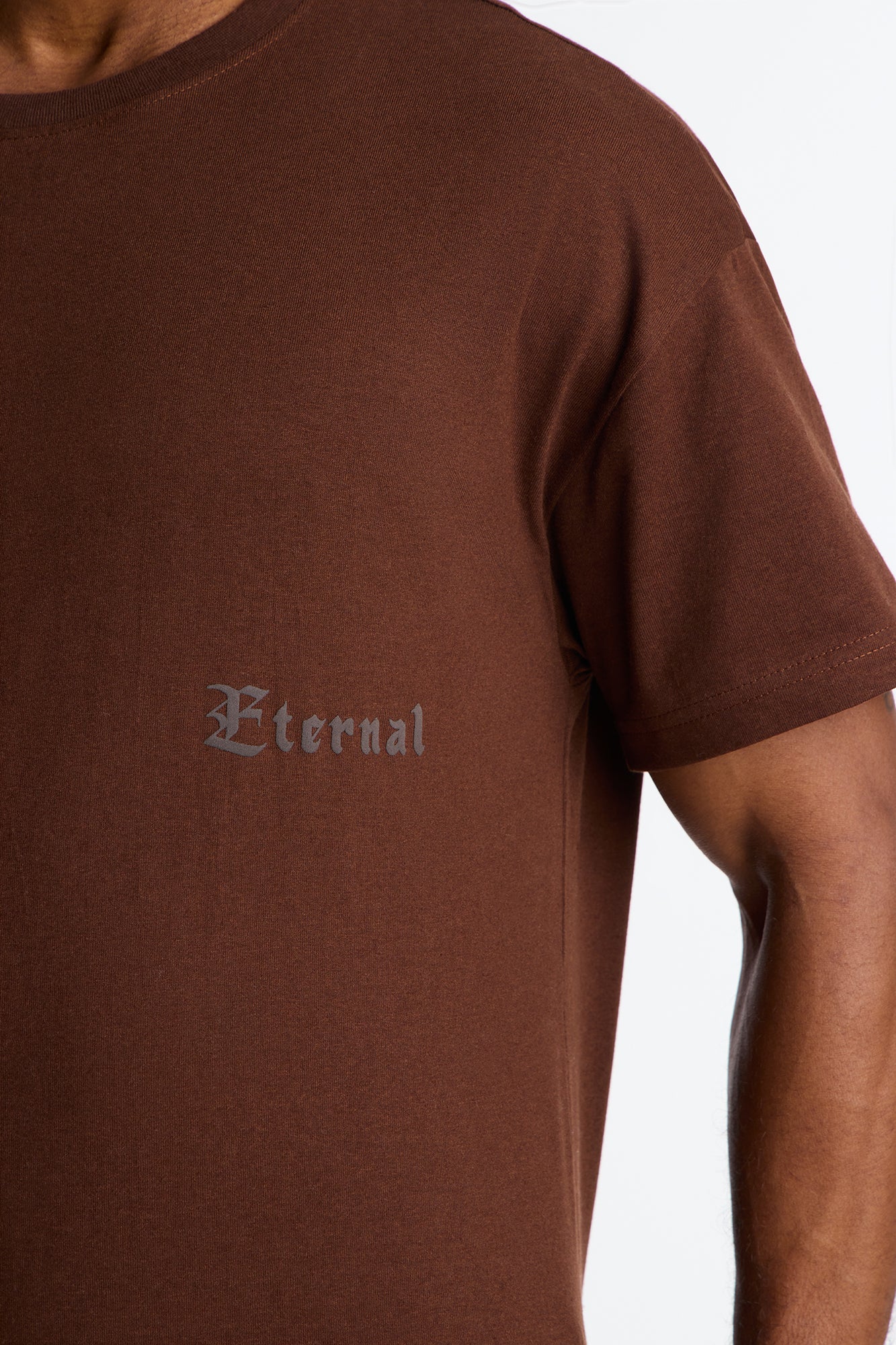 Eternal LA Short Sleeve Tee - Dark Brown Fashion Nova