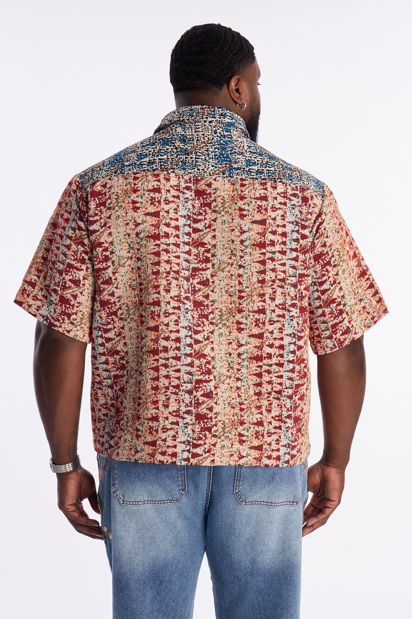 Nomadic Tapestry Button Up Shirt - Multi Color Fashion Nova
