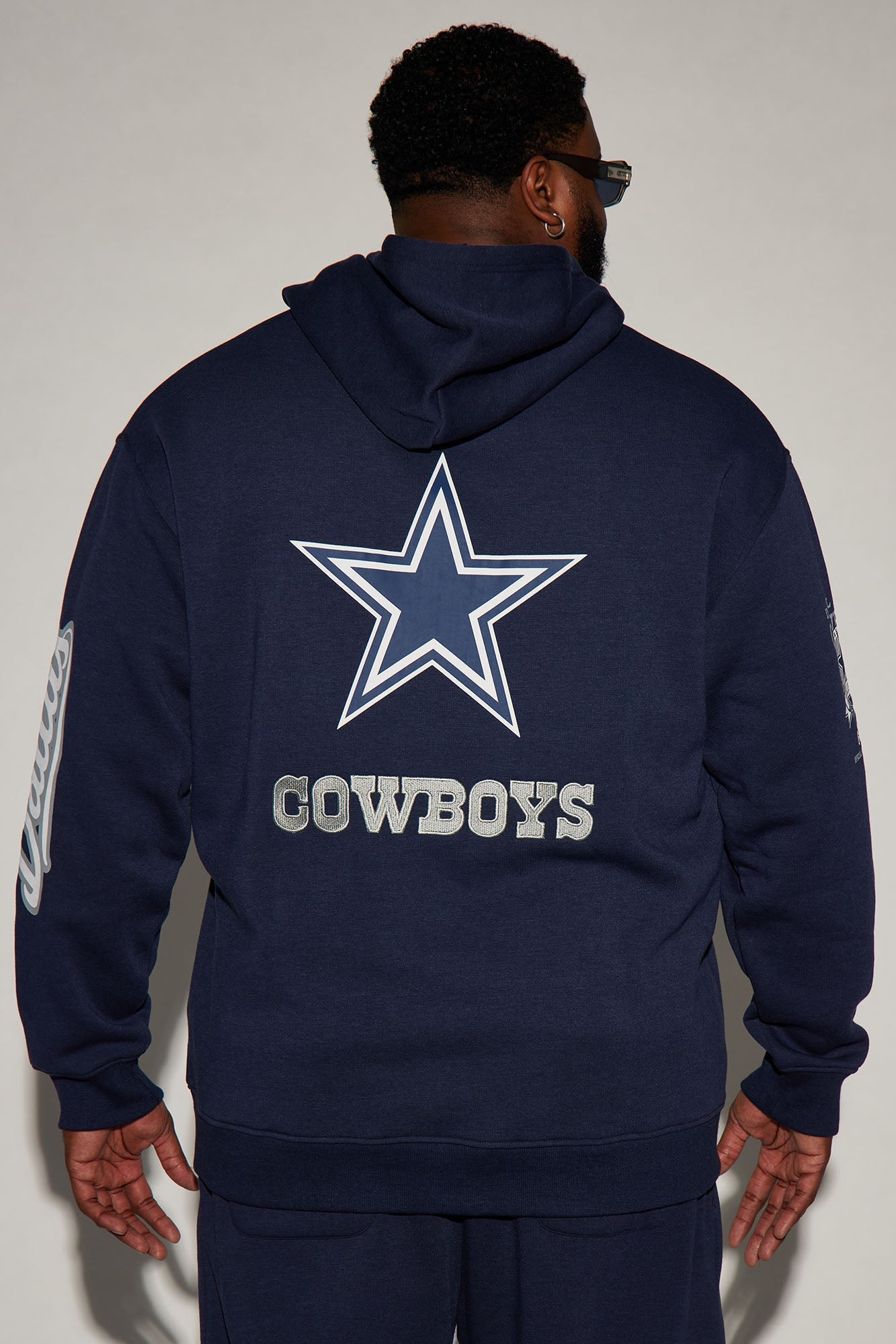 Cowboys Campus Hoodie - Navy Fashion Nova