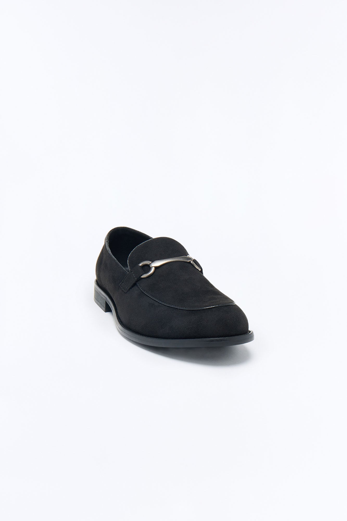 Classic Slip On Metal Detail Loafer - Black Fashion Nova