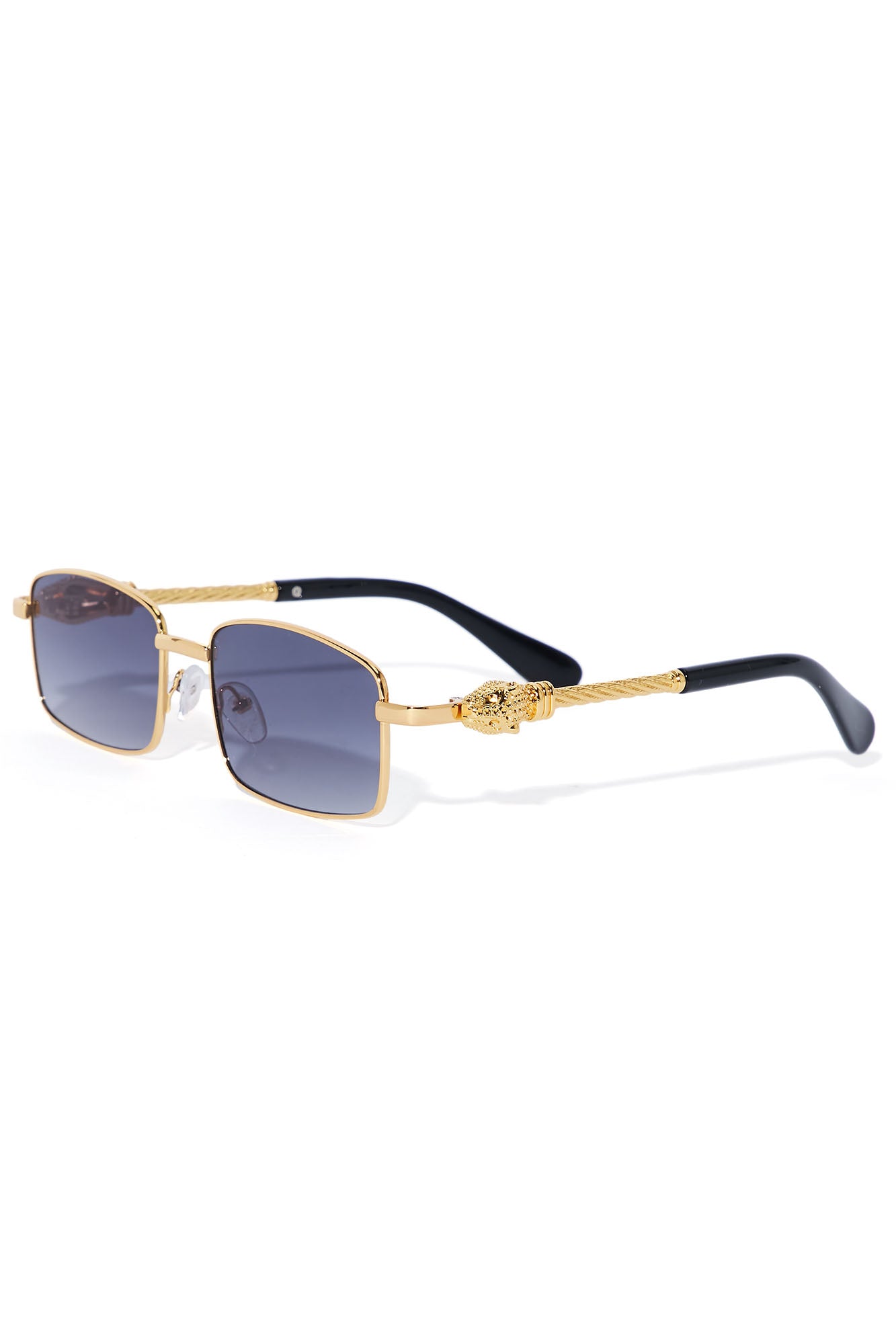 Keep An Eye Sunglasses - Gold Fashion Nova