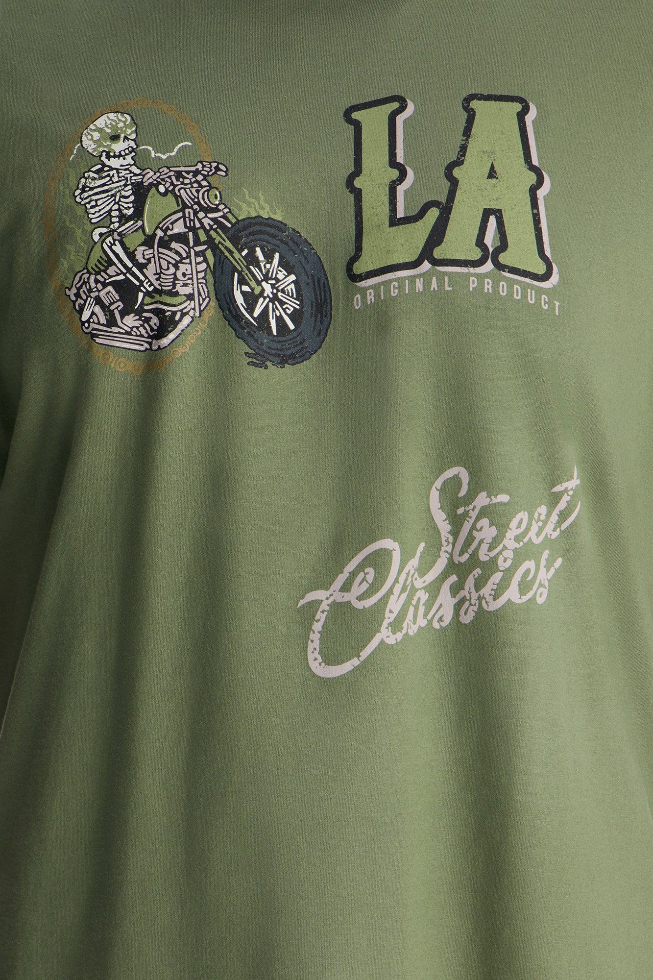 LA Street Classics Short Sleeve Tee - Military Green Fashion Nova