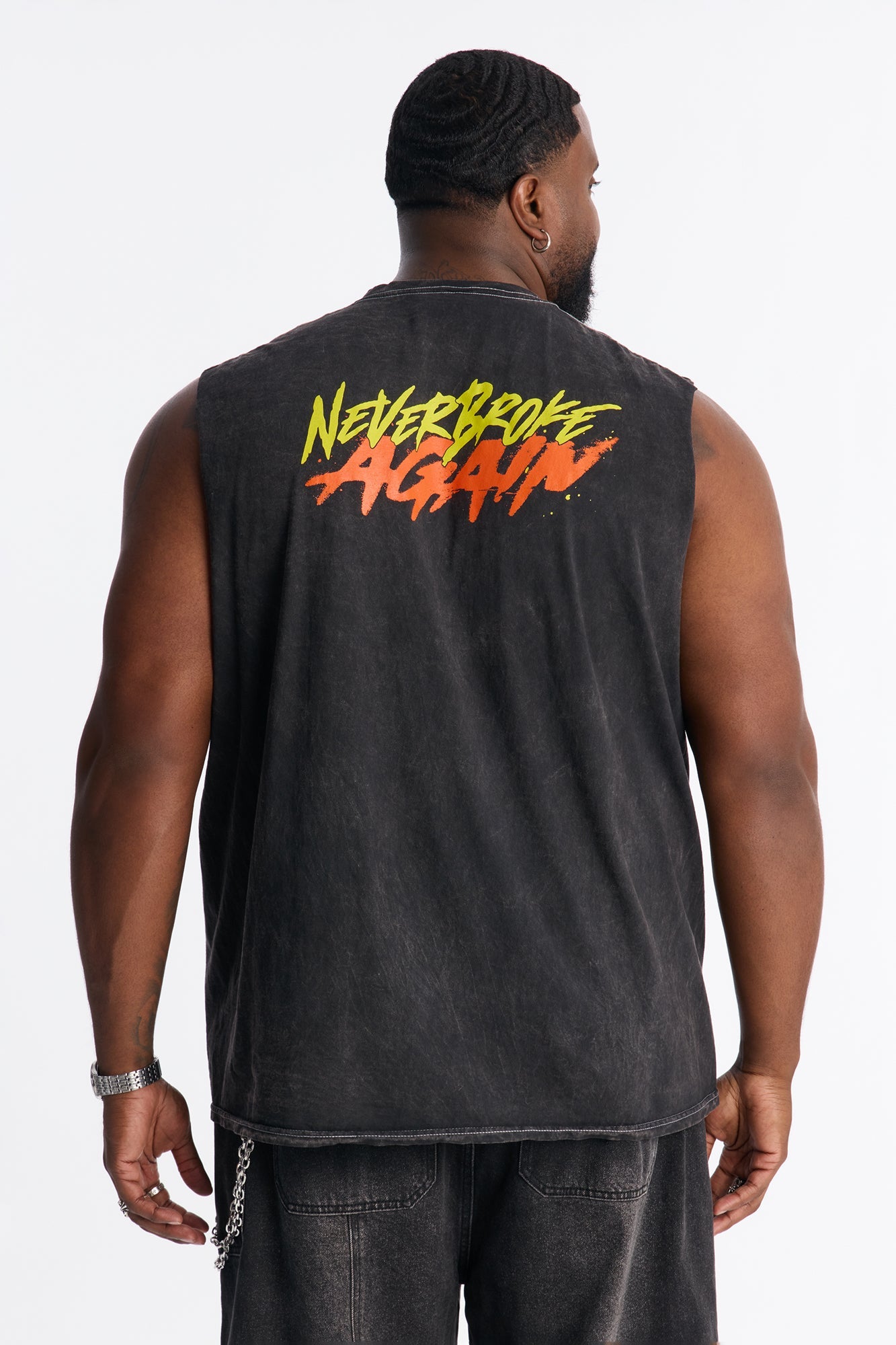 YoungBoy NBA Muscle Tee - Black Fashion Nova