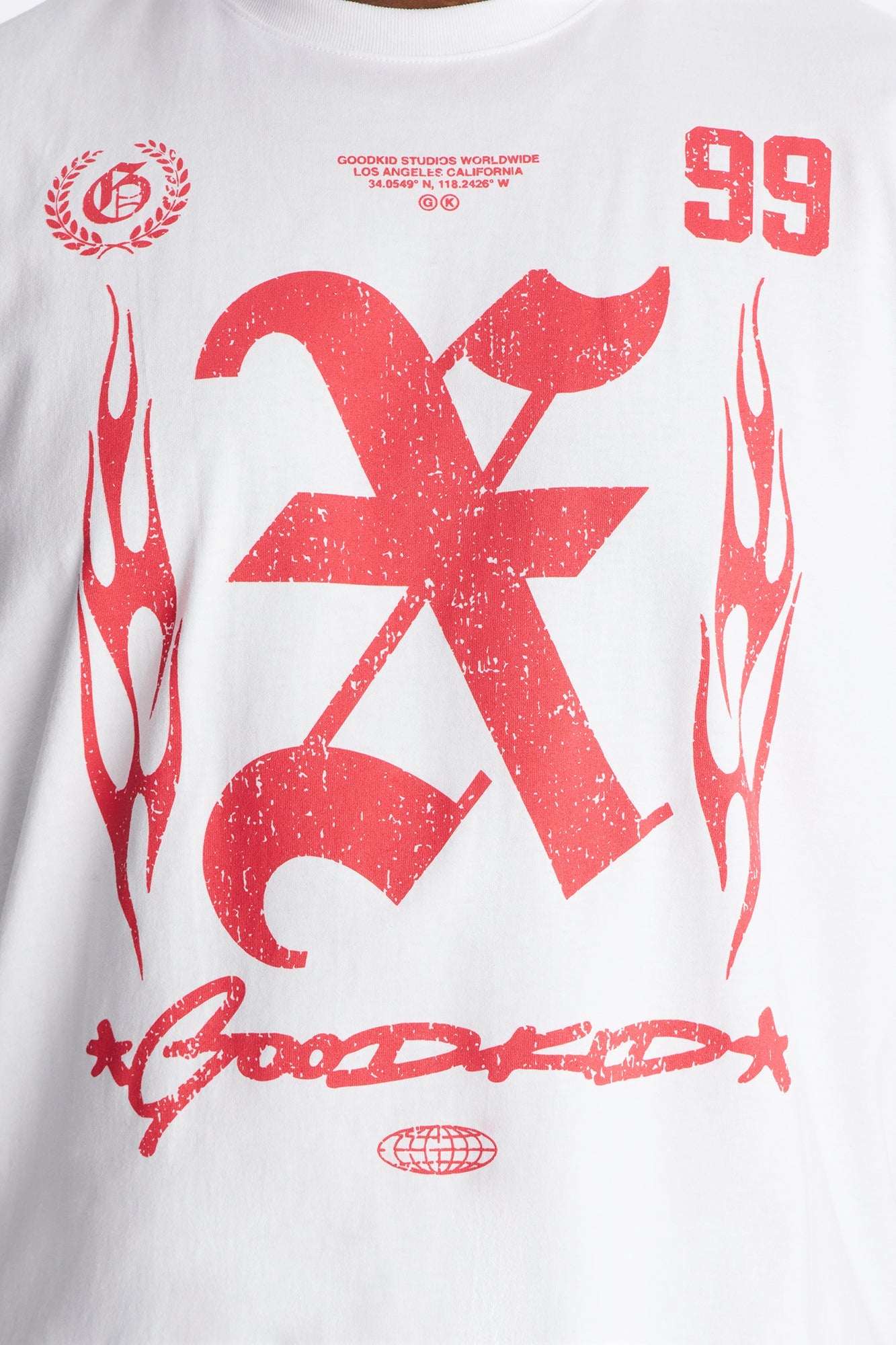 Goodkid Boxy Short Sleeve Tee - White Fashion Nova