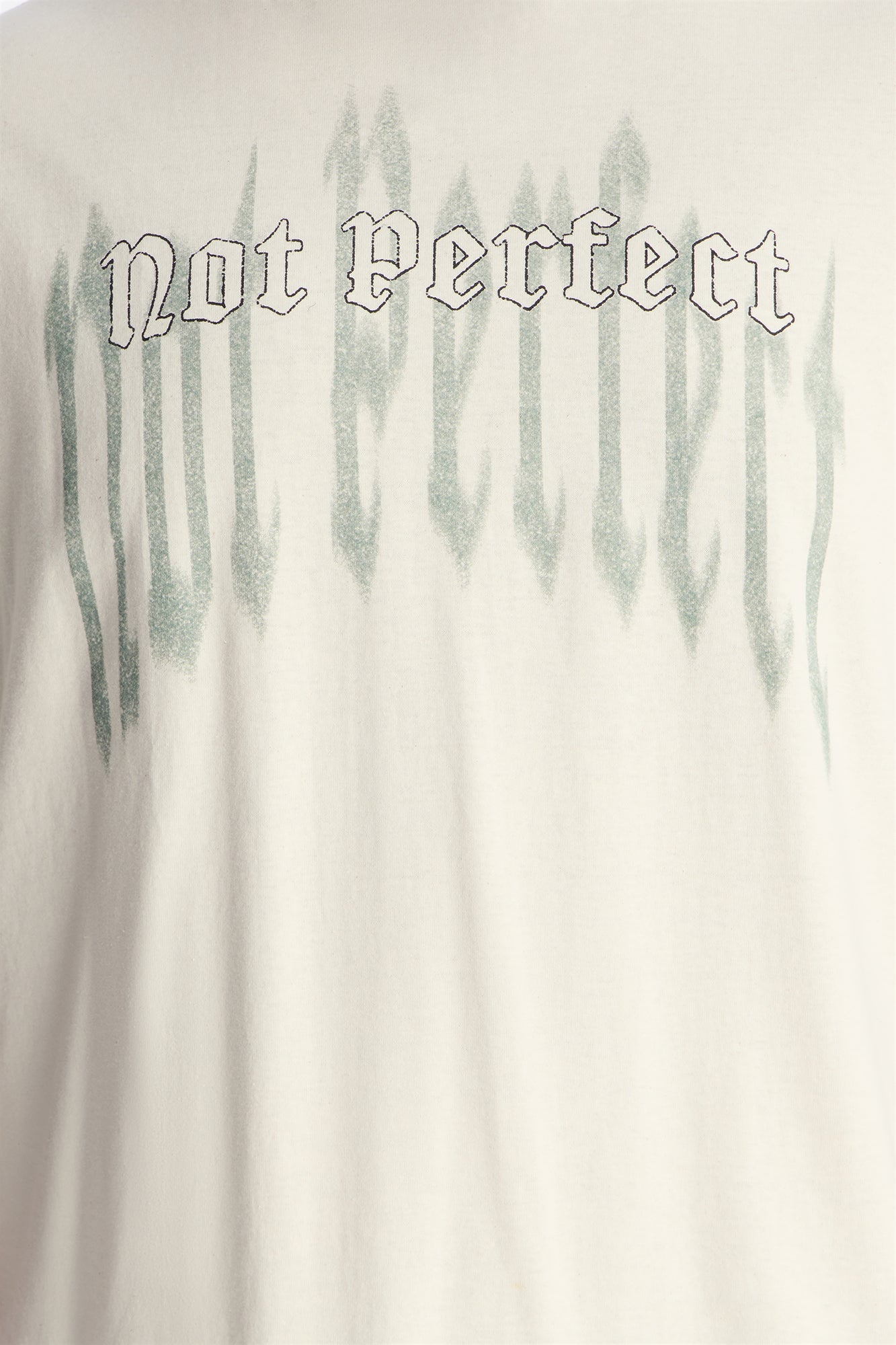 Not Perfect Short Sleeve Tee - Natural Fashion Nova
