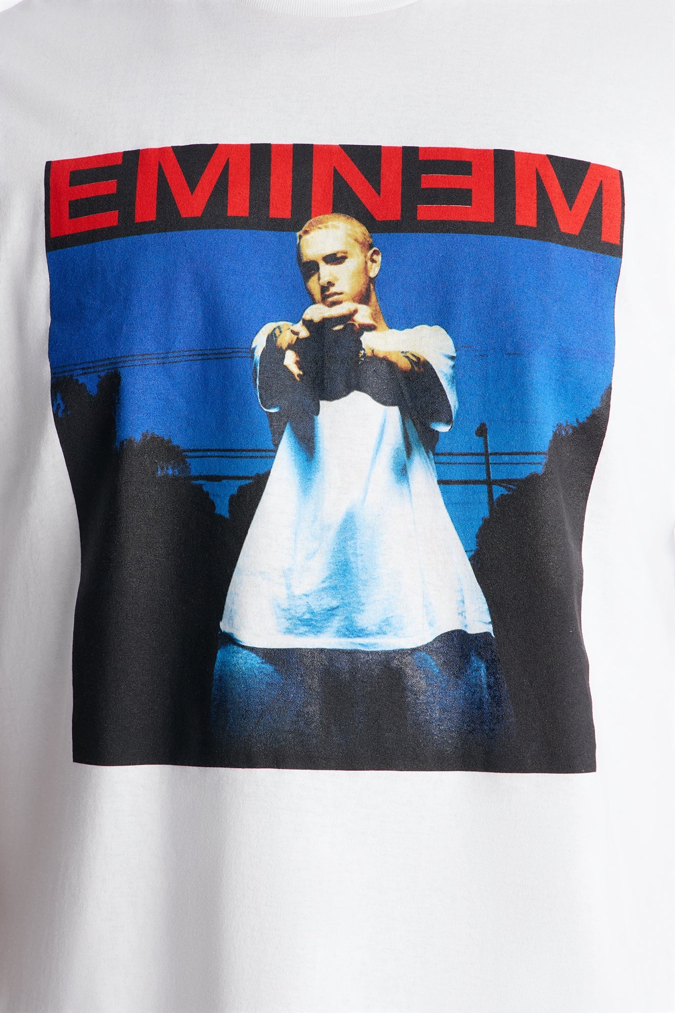 Eminem The Real Slim Shady Short Sleeve Tee - White Fashion Nova