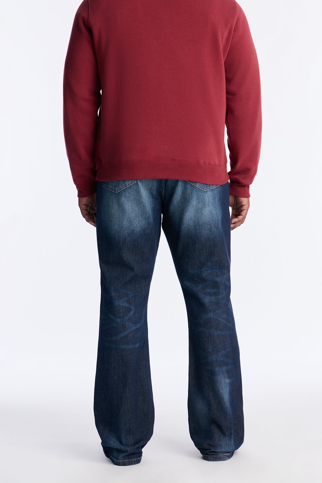 Stacked Skinny Flare Wasco Jean - Dark Wash Fashion Nova