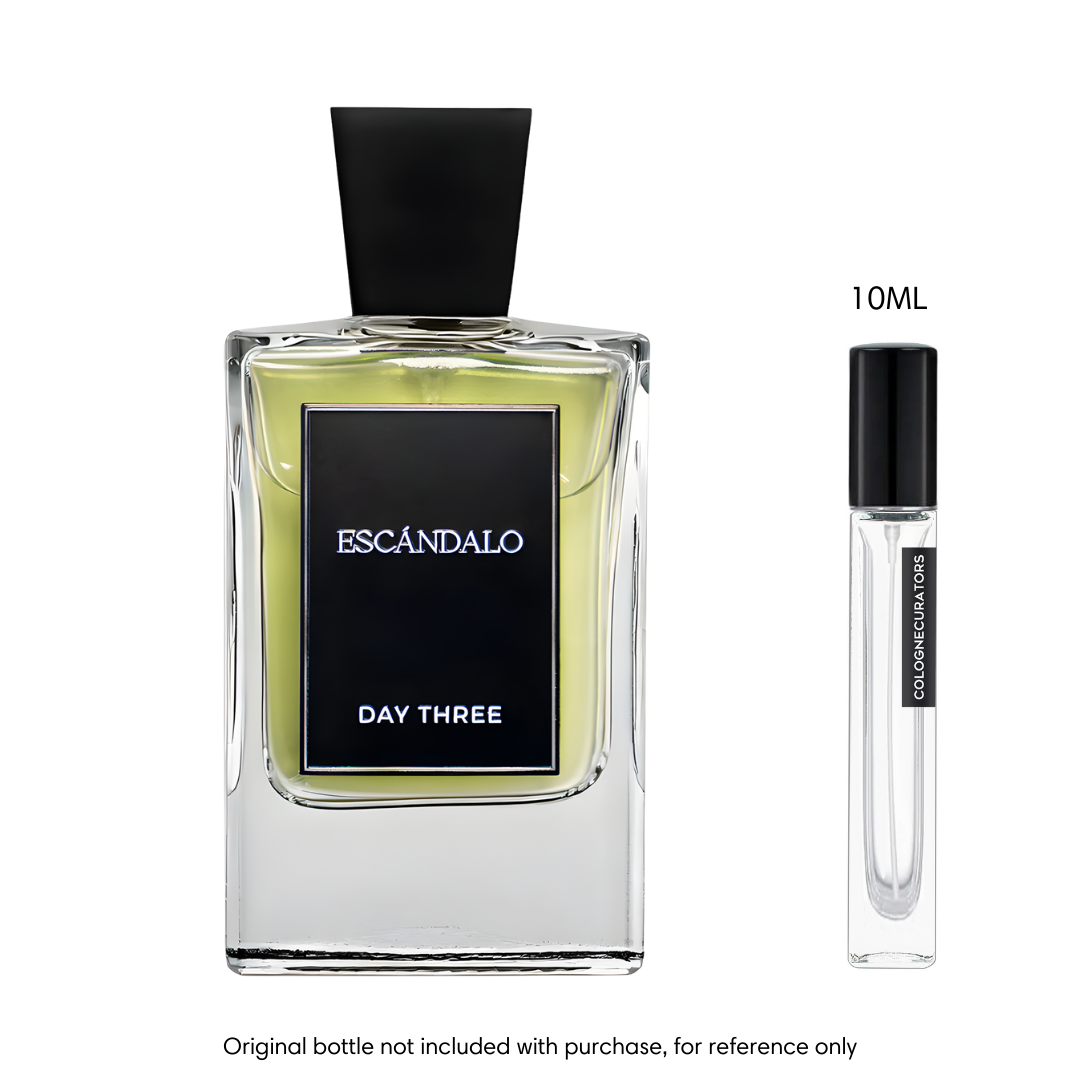 SAMPLE - Day Three Fragrances Escándalo Extrait