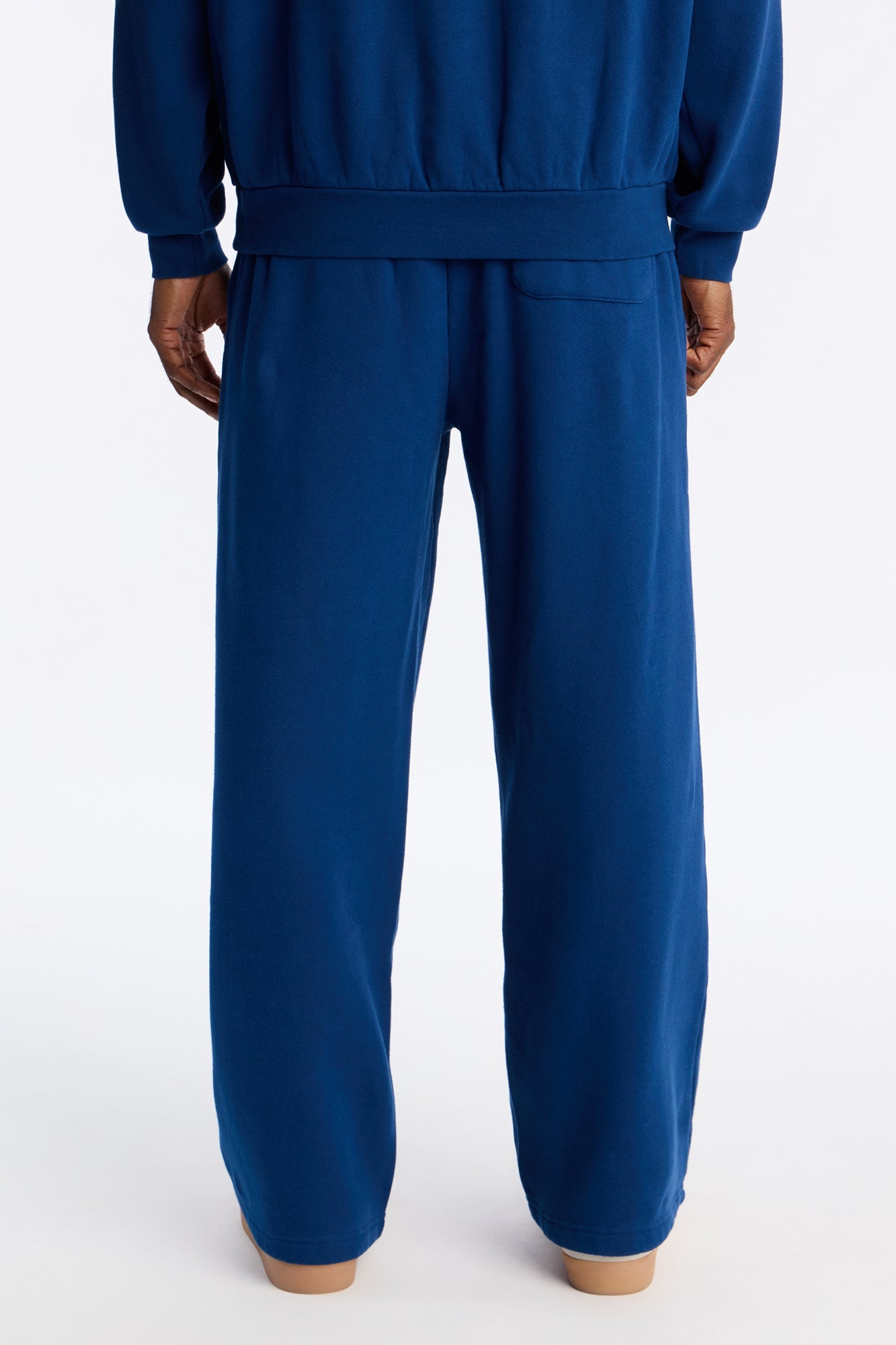 Broadway Patch Sweatpants - Navy Fashion Nova