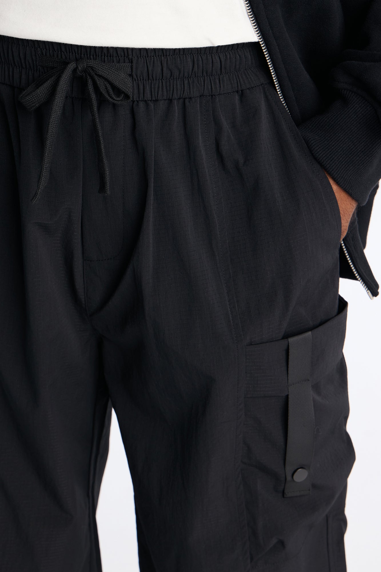 Relaxed Ninth Element Tech Short - Black Fashion Nova