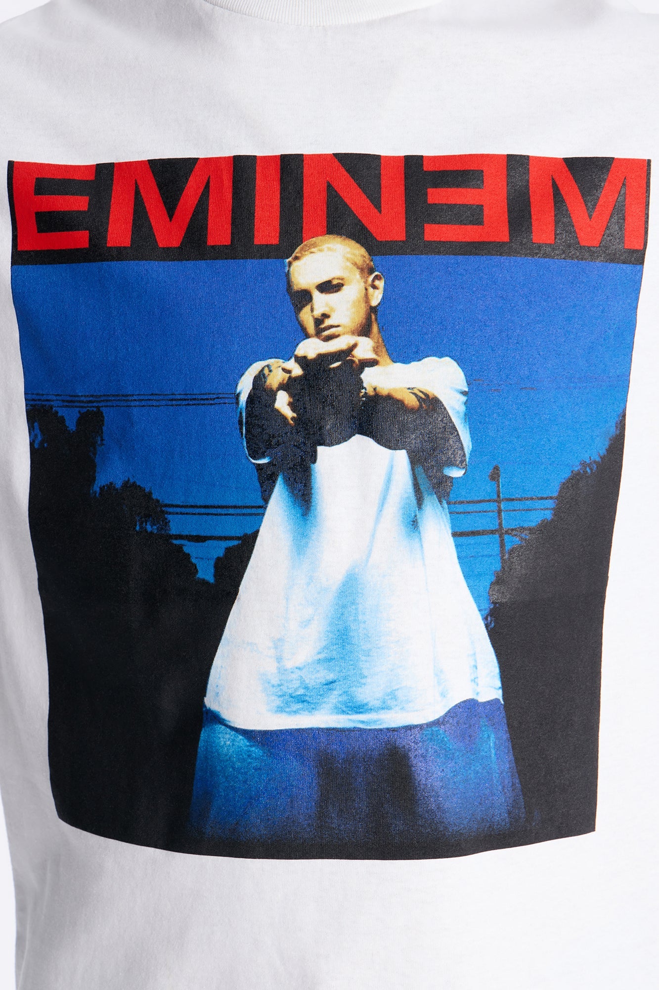 Eminem The Real Slim Shady Short Sleeve Tee - White Fashion Nova
