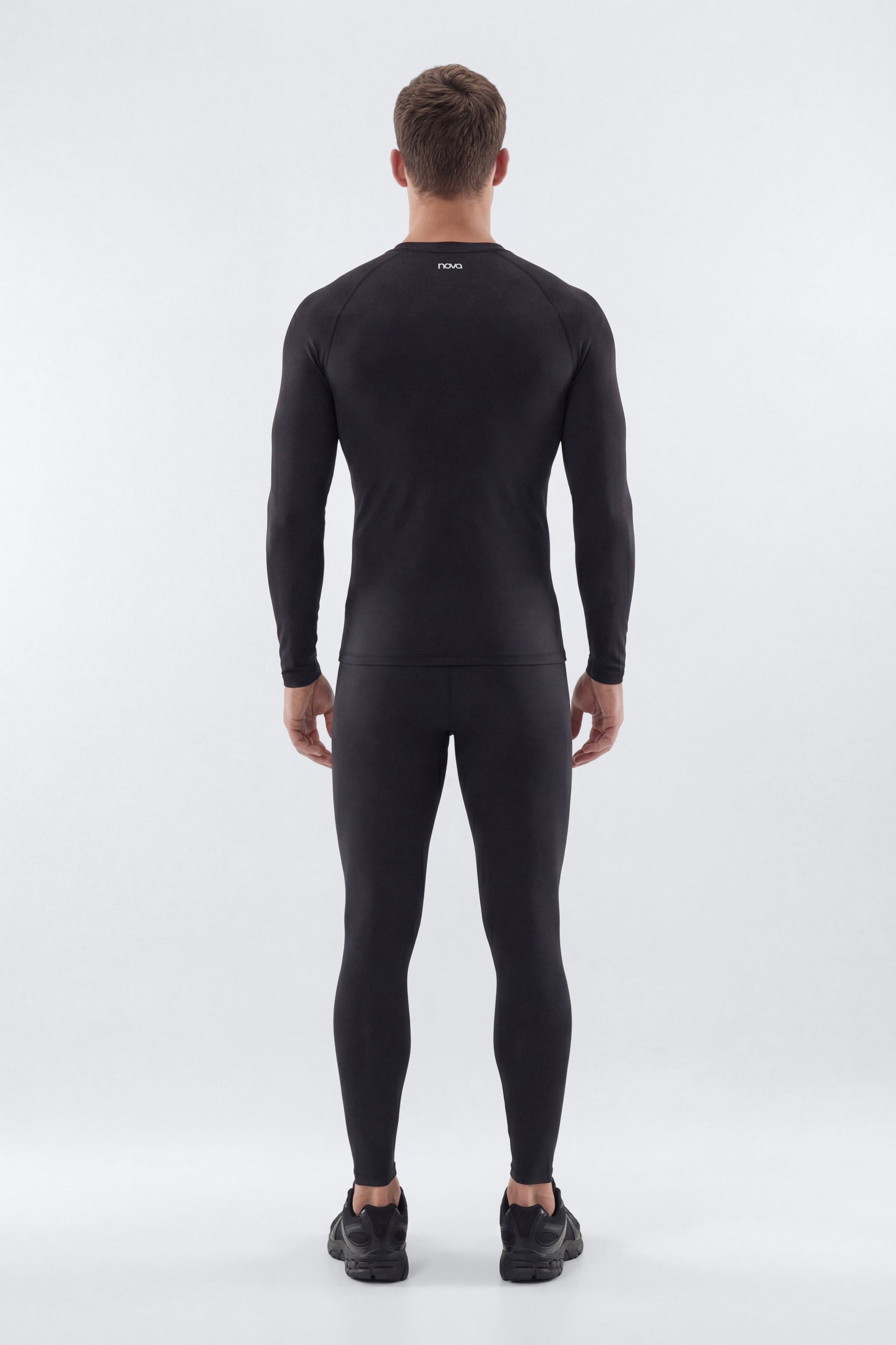 PowerFlex™ Compression Long Sleeve Top - Black Fashion Nova