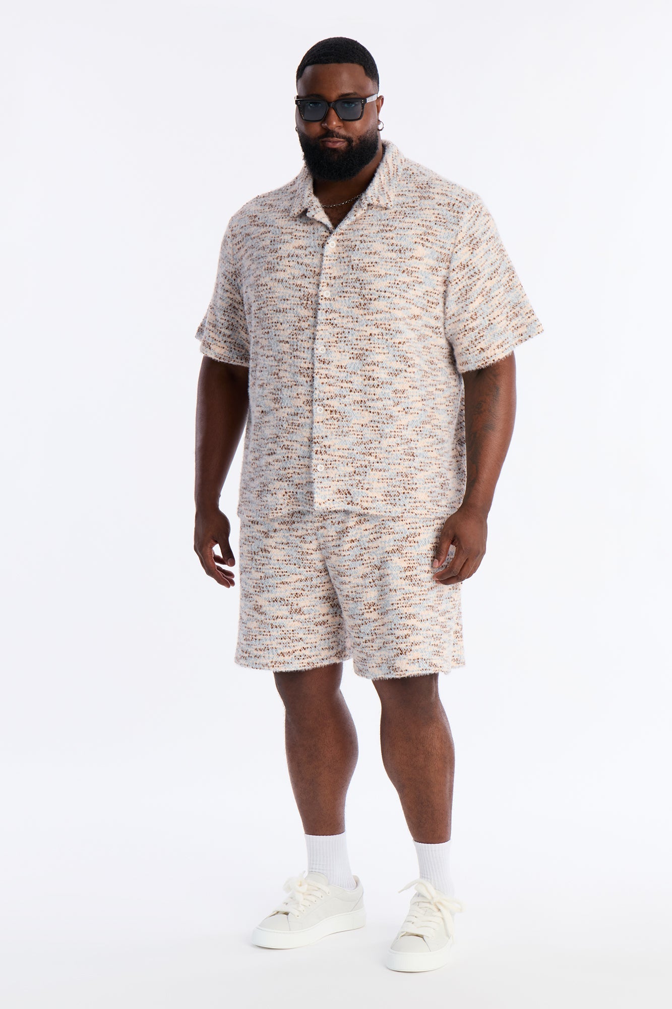 Montecito Textured Short - Pink Fashion Nova