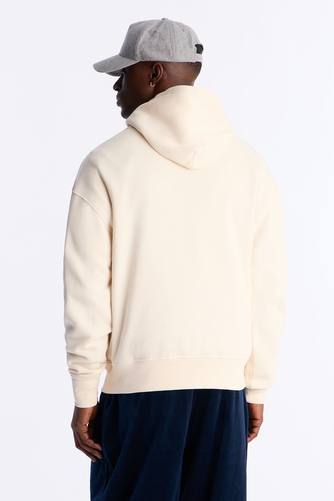 Lakers Embroidered Oversized Hoodie - Cream Fashion Nova