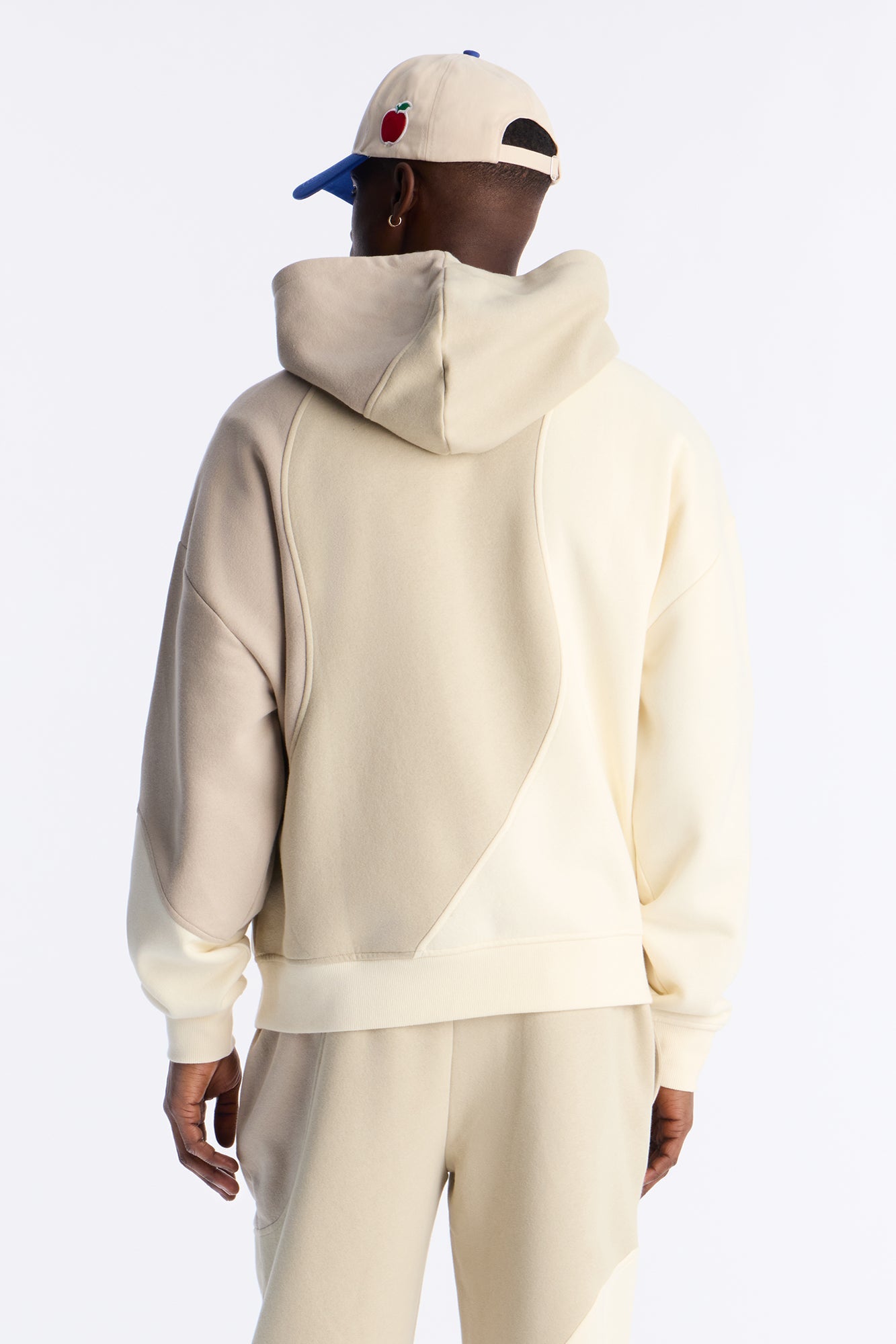 Oversized Neapolitan Paneled Hoodie - Taupe Fashion Nova
