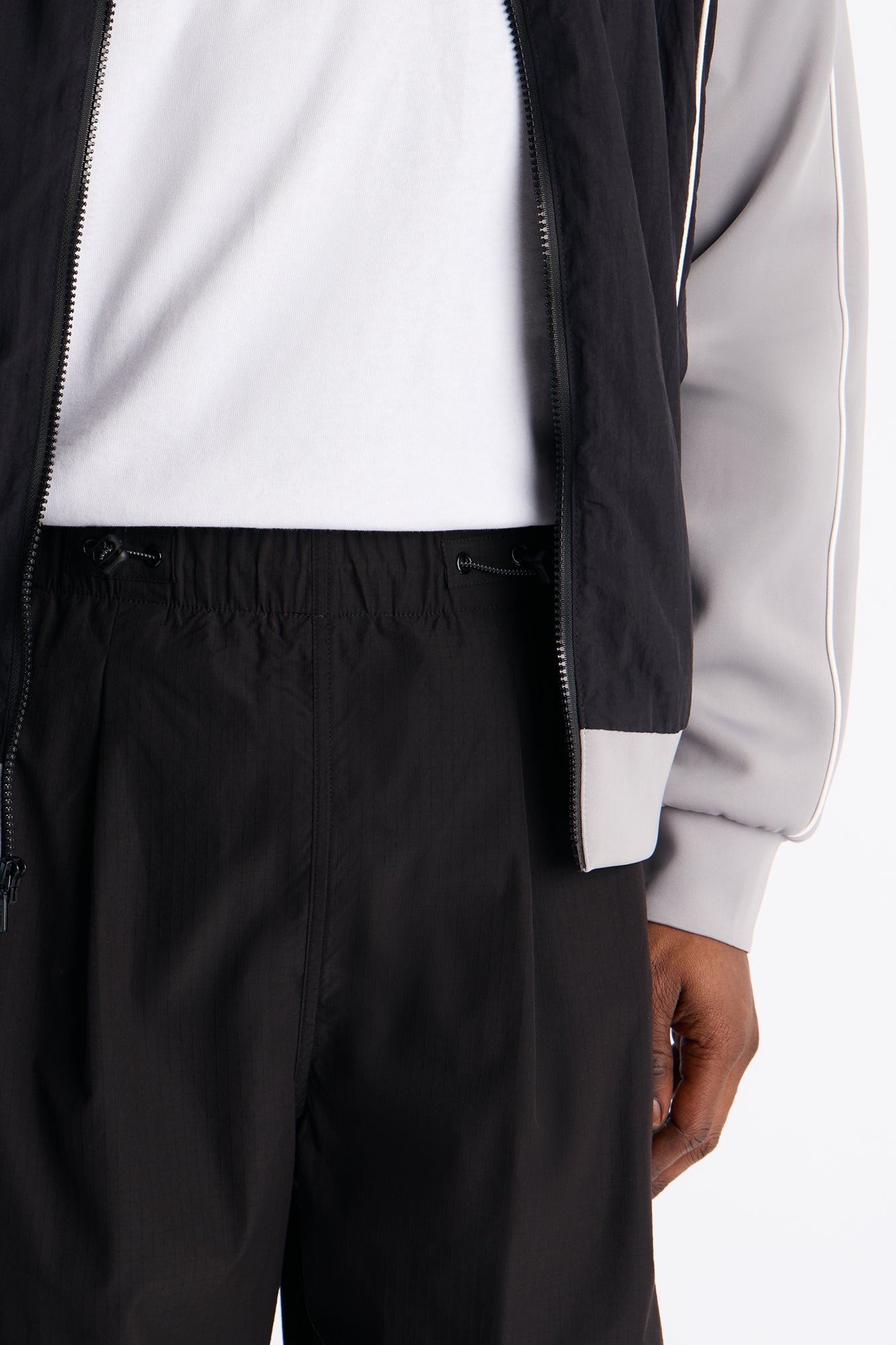 Wide Leg Rear All Over Pocket Tech Pant - Black Fashion Nova