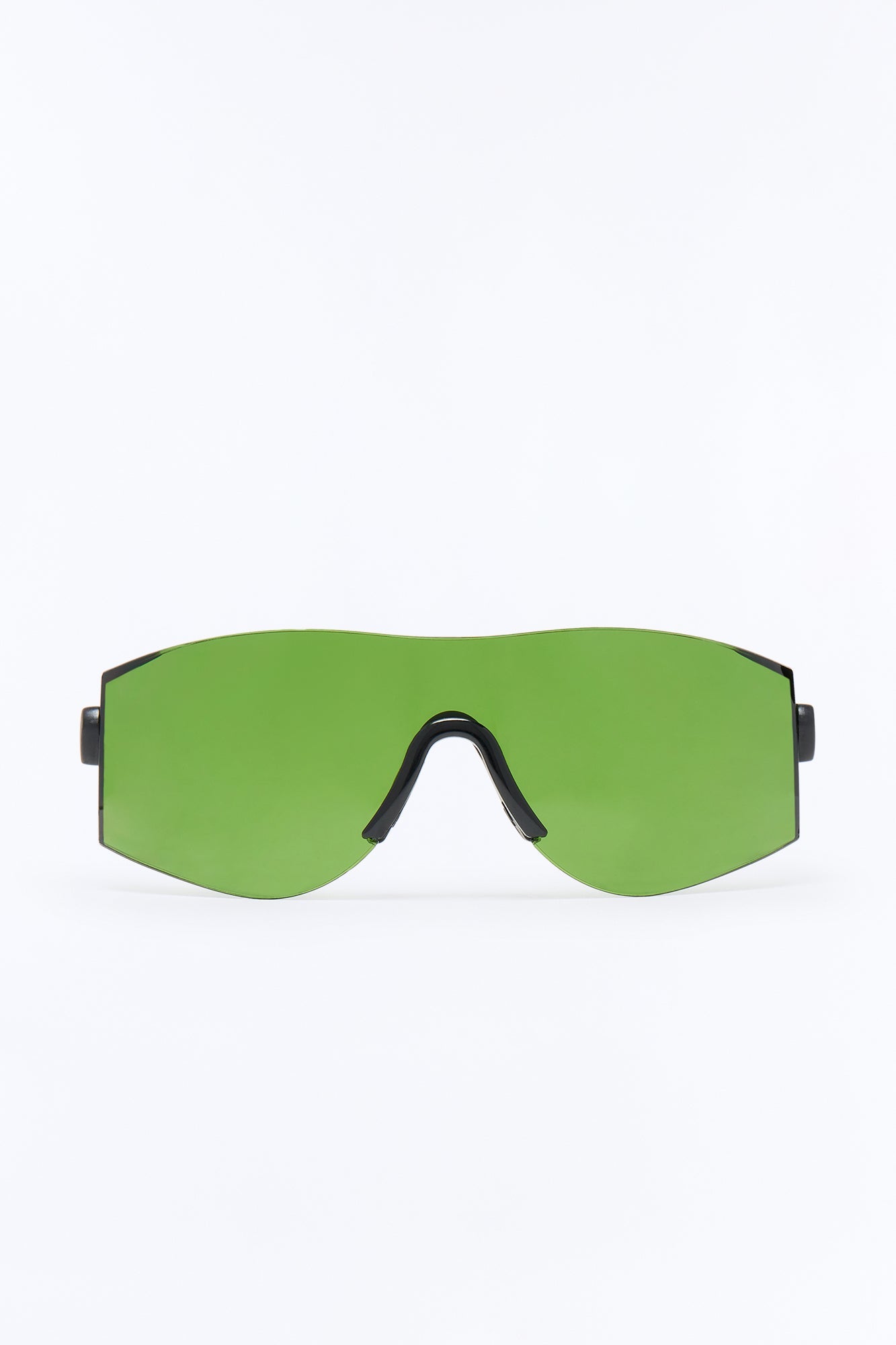 Real Revo Shield Sunglasses - Green Fashion Nova