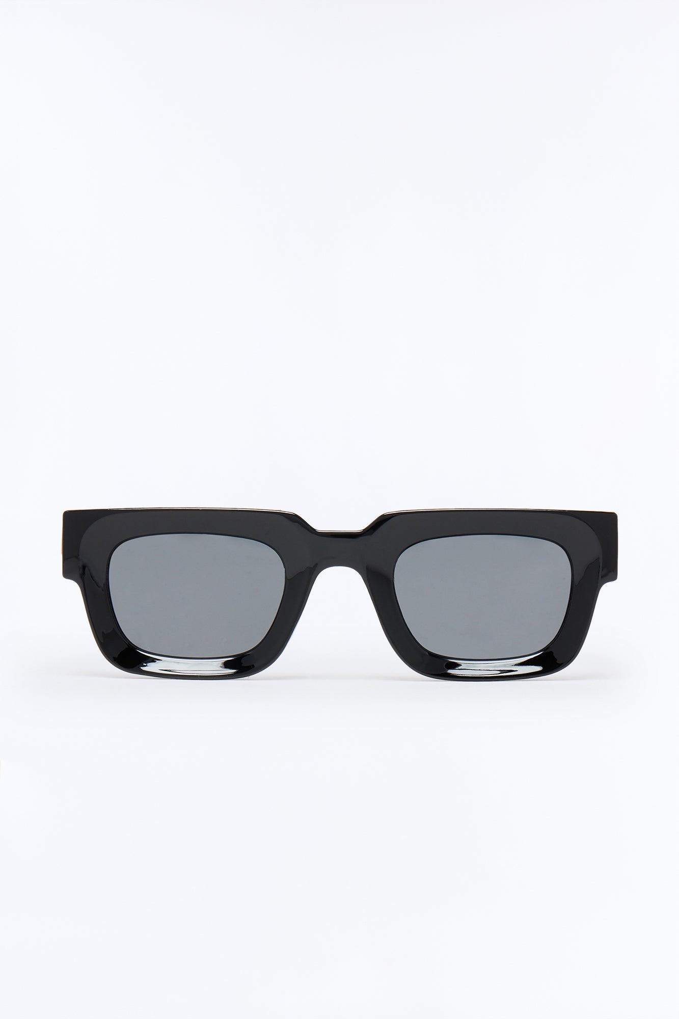Upper Class Square Sunglasses - Black/Silver Fashion Nova