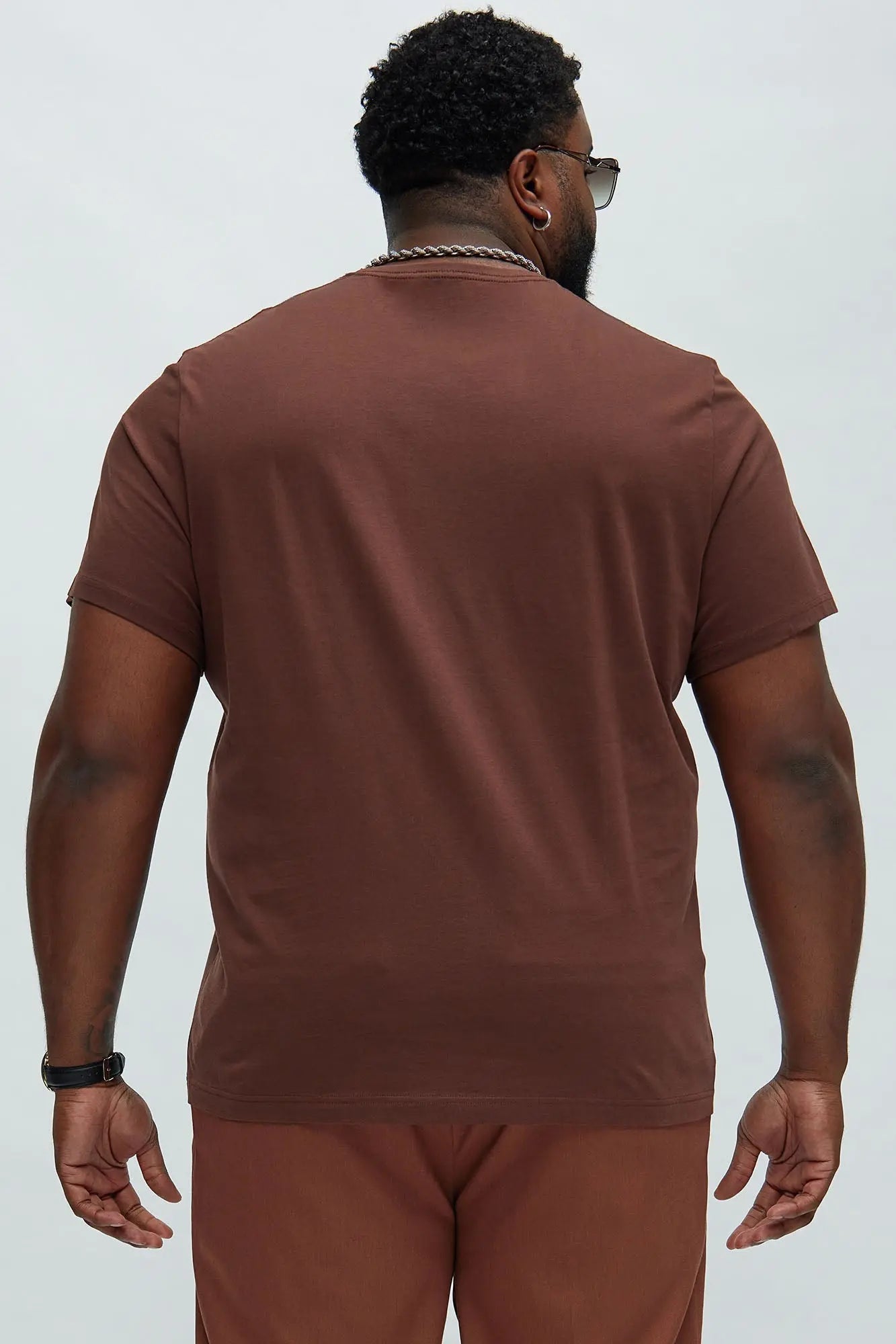 Classic Lightweight Tee - Brown Fashion Nova