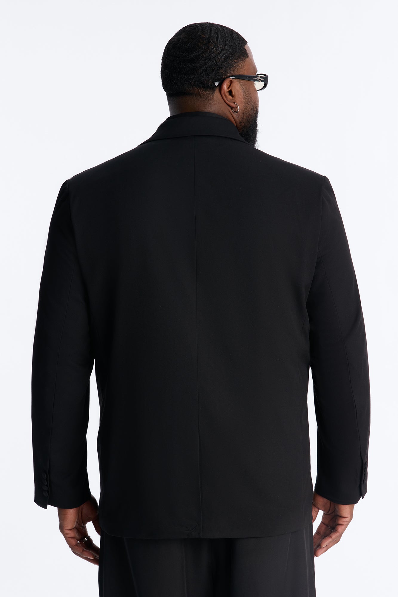 Silver Lake Atelier Peak Lapel Blazer - Black Fashion Nova