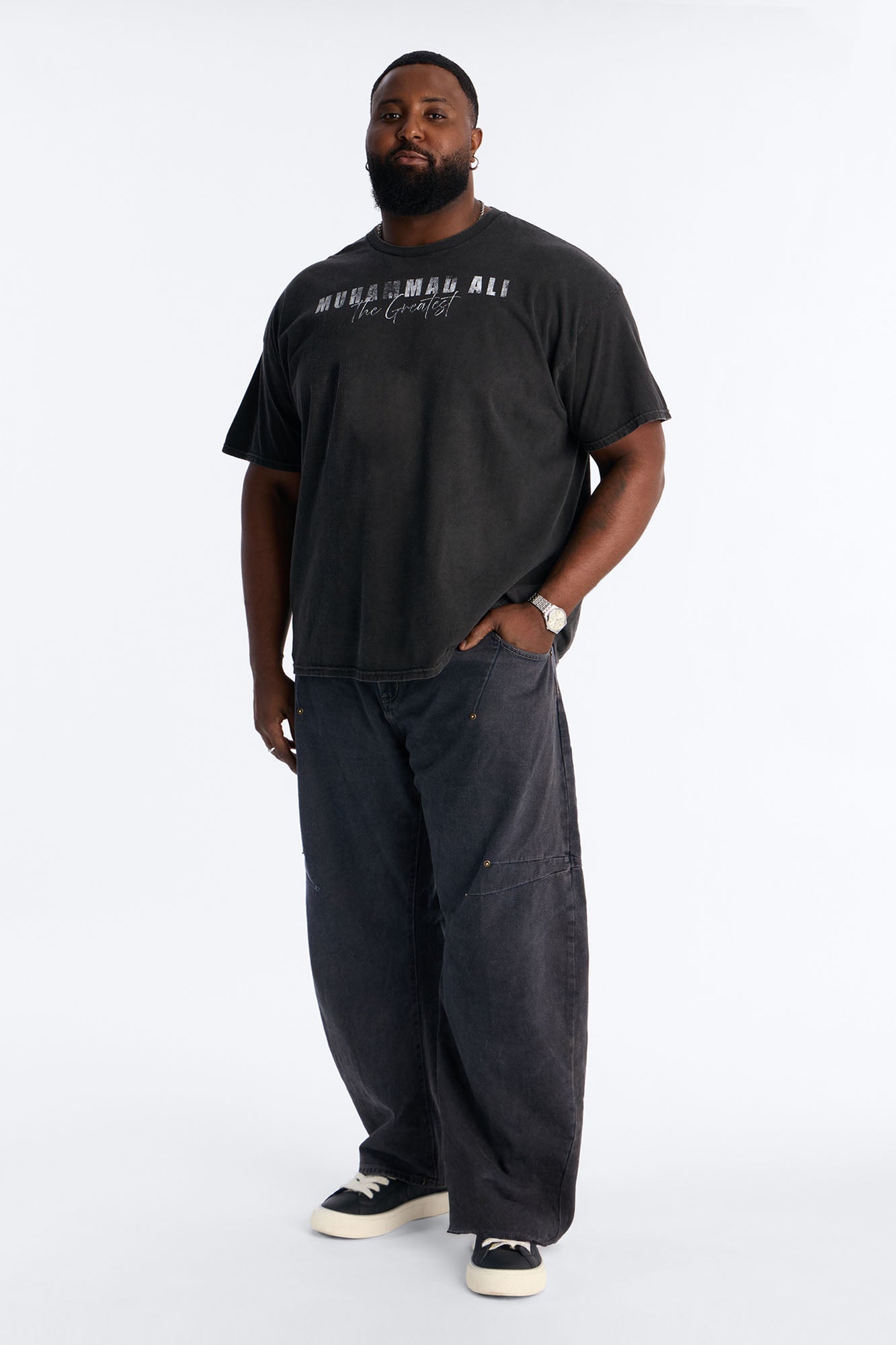 Undisputed Icons Short Sleeve Tee - Black Fashion Nova