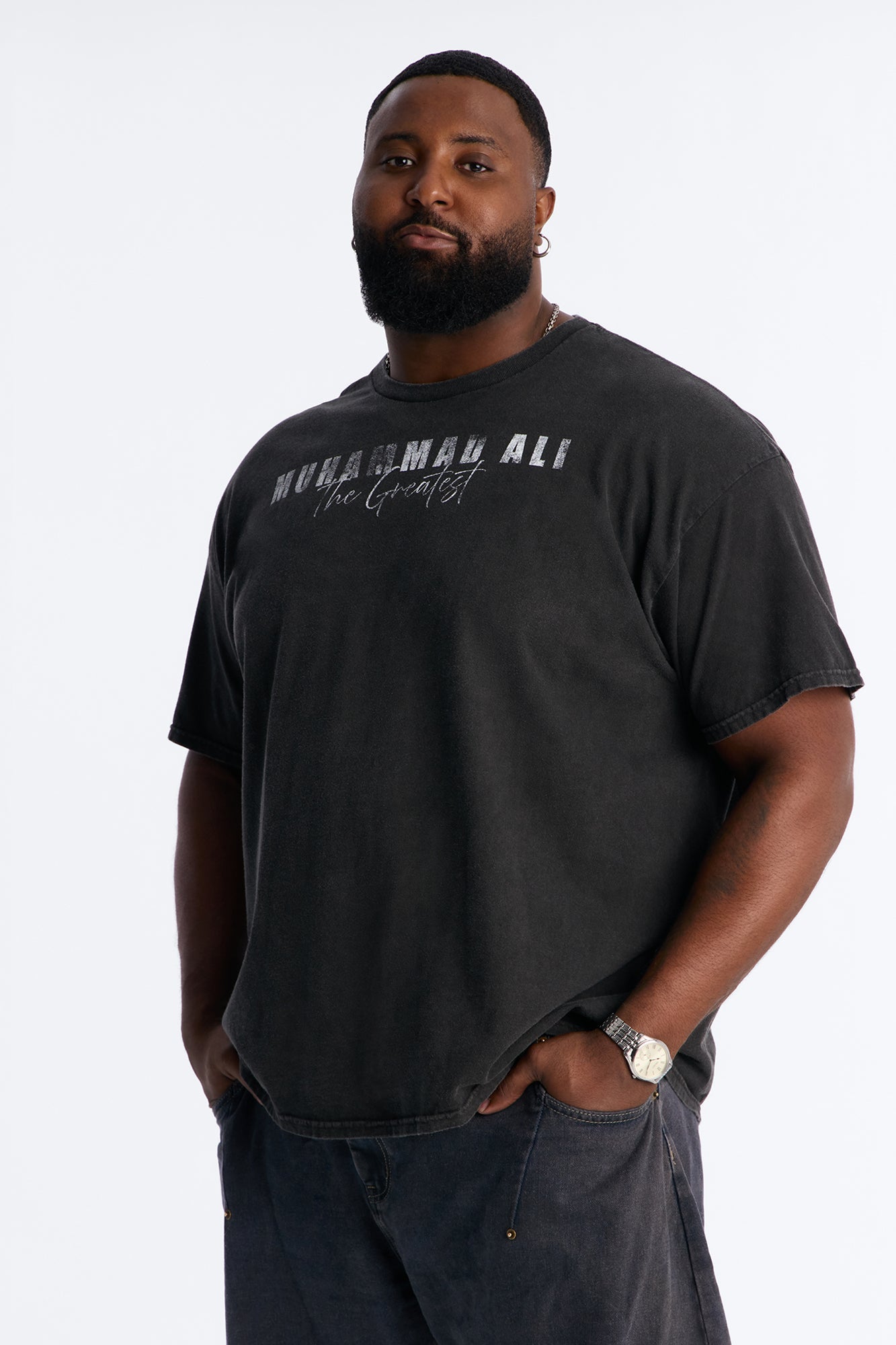 Undisputed Icons Short Sleeve Tee - Black Fashion Nova