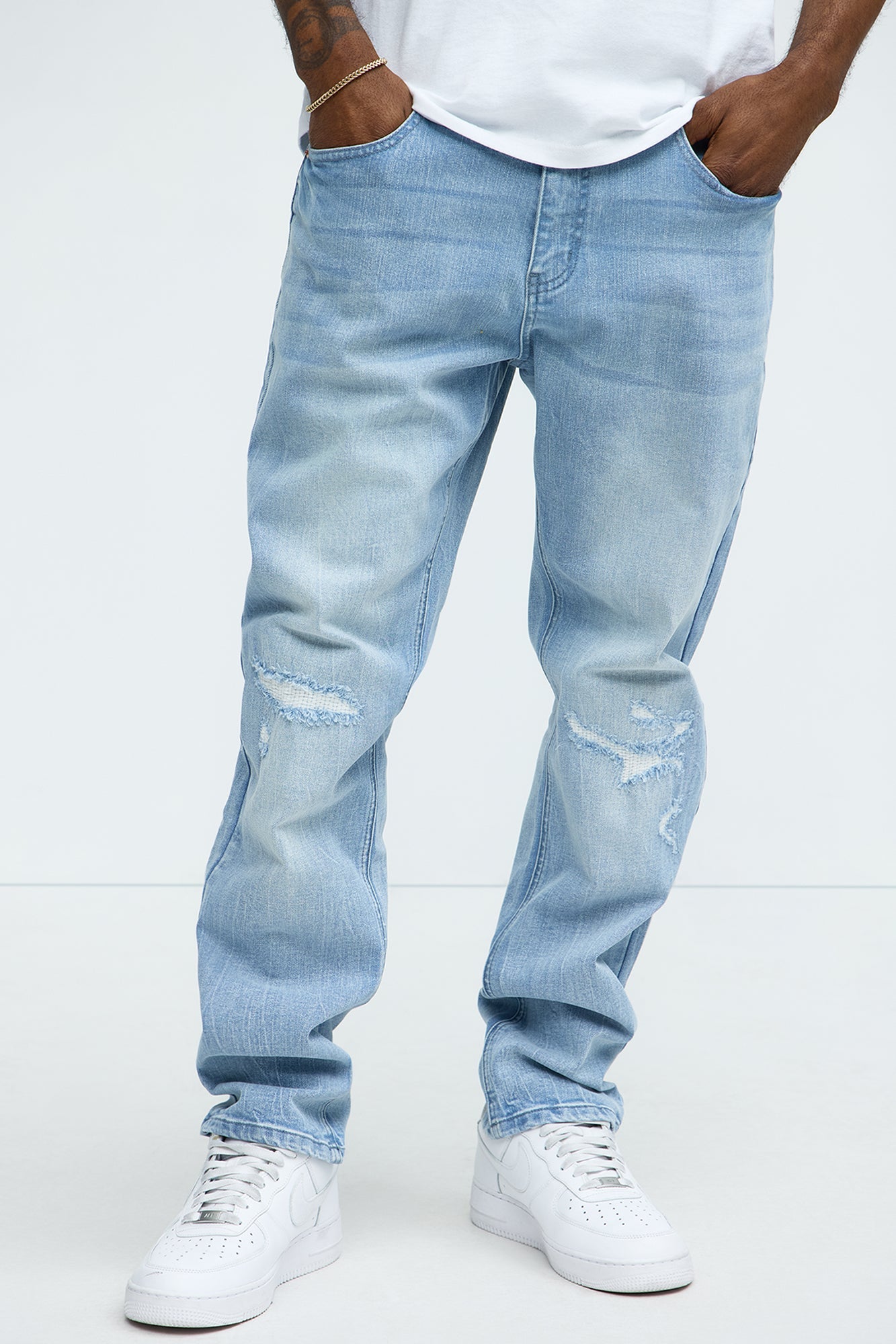 Dreamy Slim Jeans - Light Blue Wash Fashion Nova