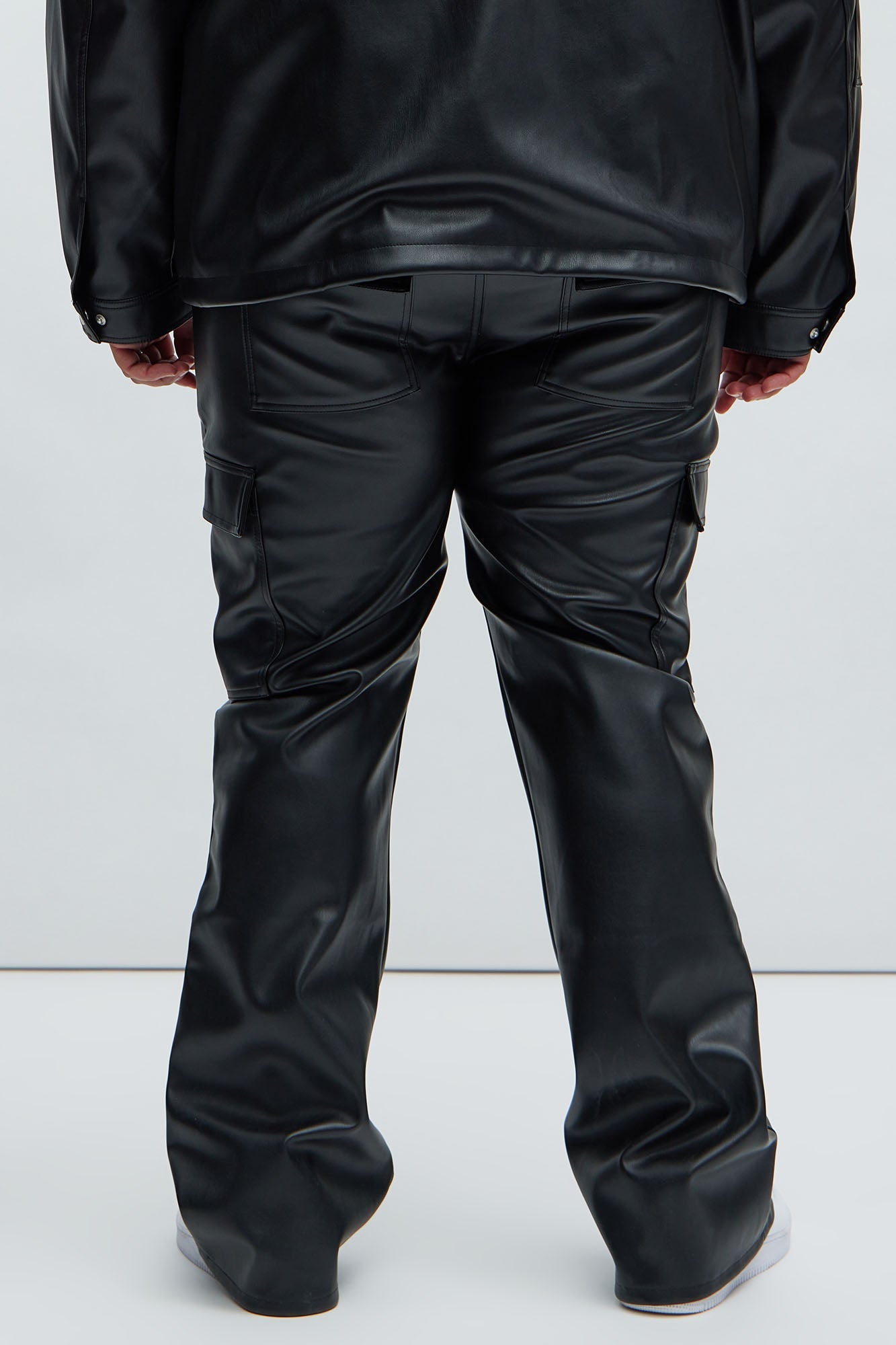 Royce Slim Faux Leather Pants - Black Fashion Nova