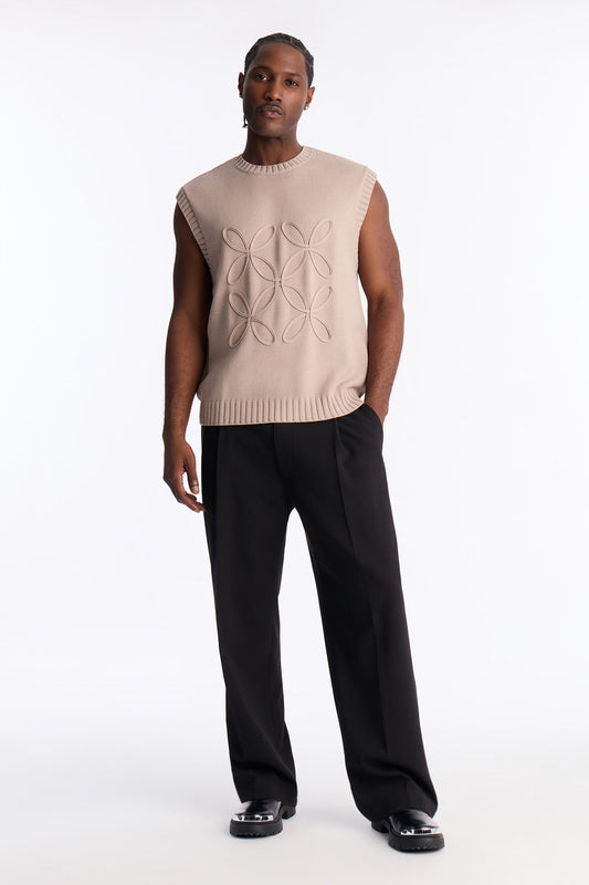 Soft Sands Sweater Vest - LightBrown Fashion Nova