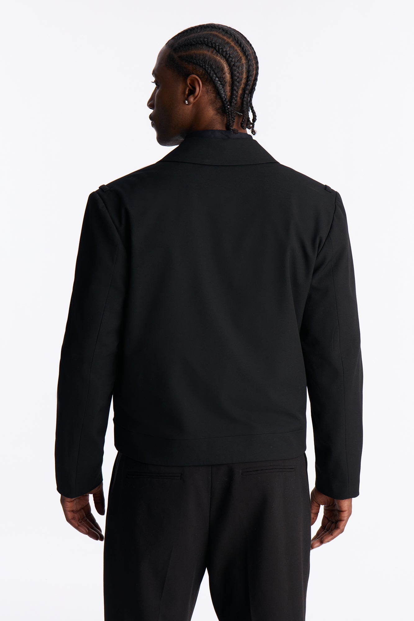 Merged Worlds Detailed Jacket - Black Fashion Nova