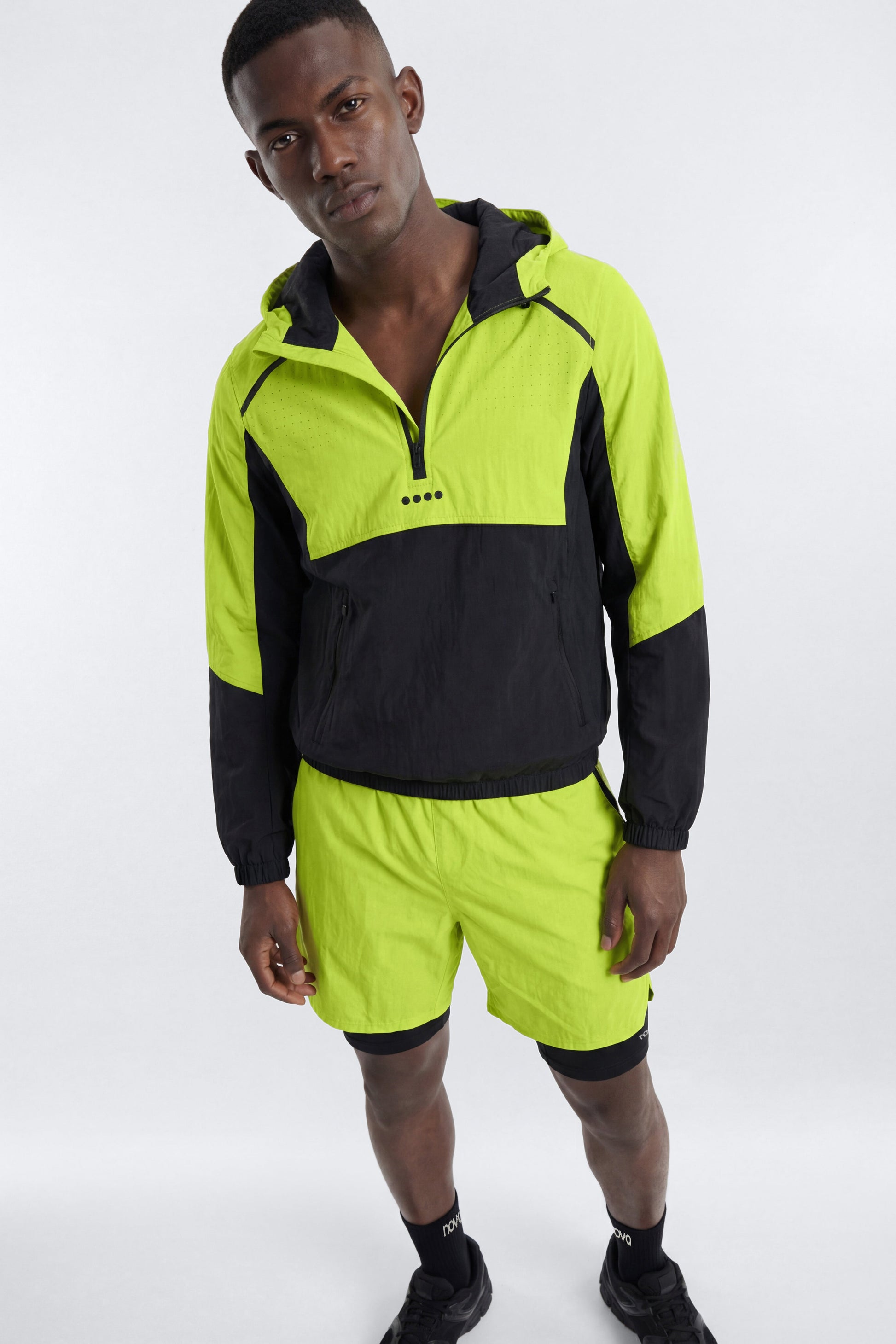 ProRipStop 7″ Built In Compression Shorts - Neon Yellow Fashion Nova
