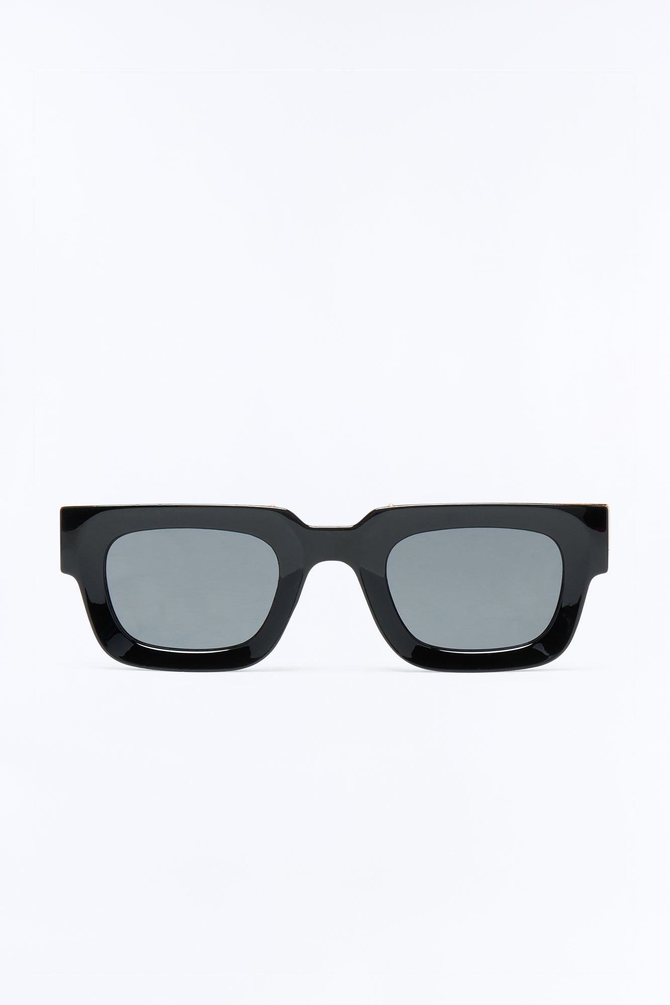 Upper Class Square Sunglasses - Black/Gold Fashion Nova