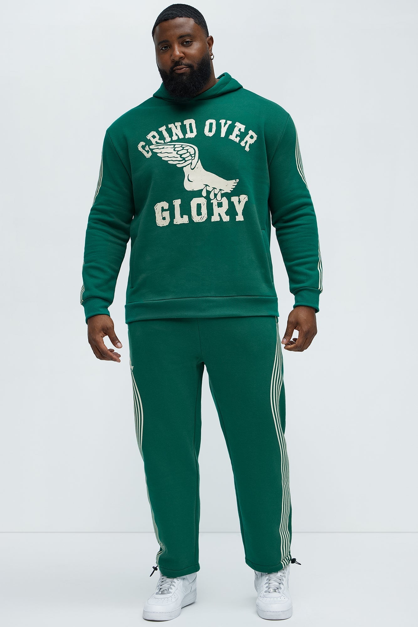 Grind Over Glory Sweatpants - Green Fashion Nova