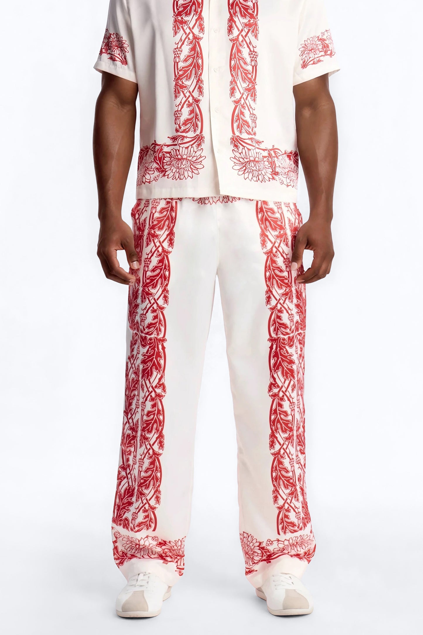 KOS Straight Pants - White Fashion Nova