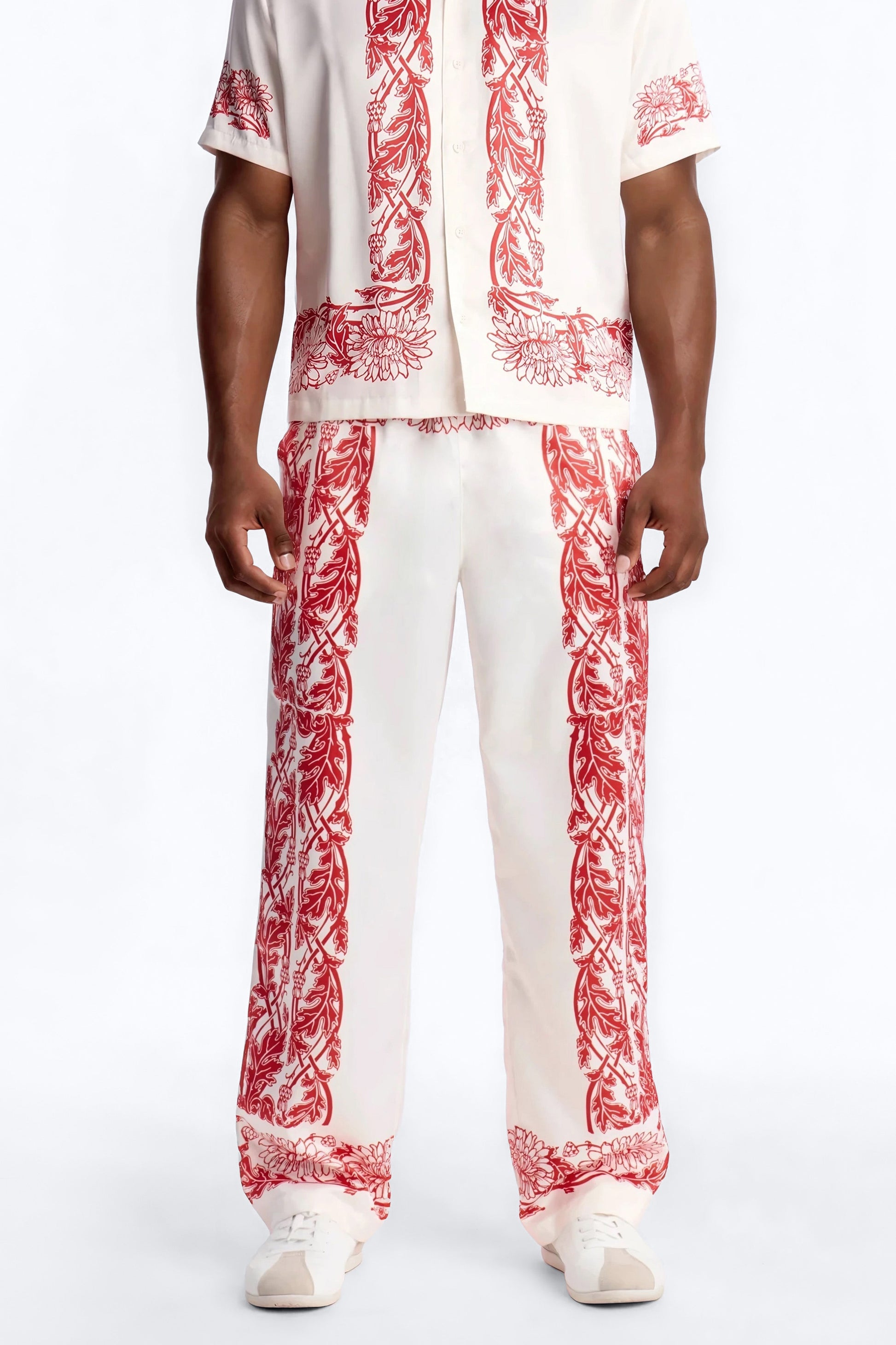KOS Straight Pants - White Fashion Nova