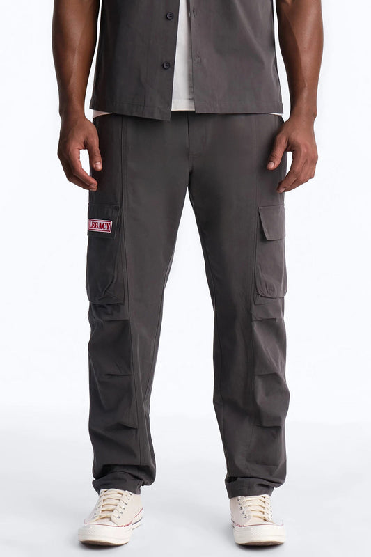 Slim Social Project Utility Pant - Grey Fashion Nova