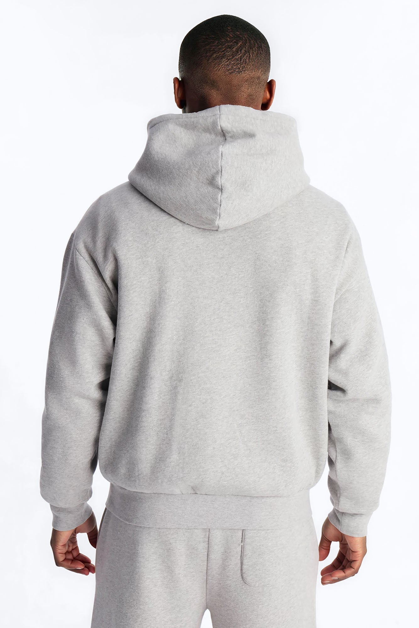 Mellow Patch Hoodie - Heather Grey Fashion Nova
